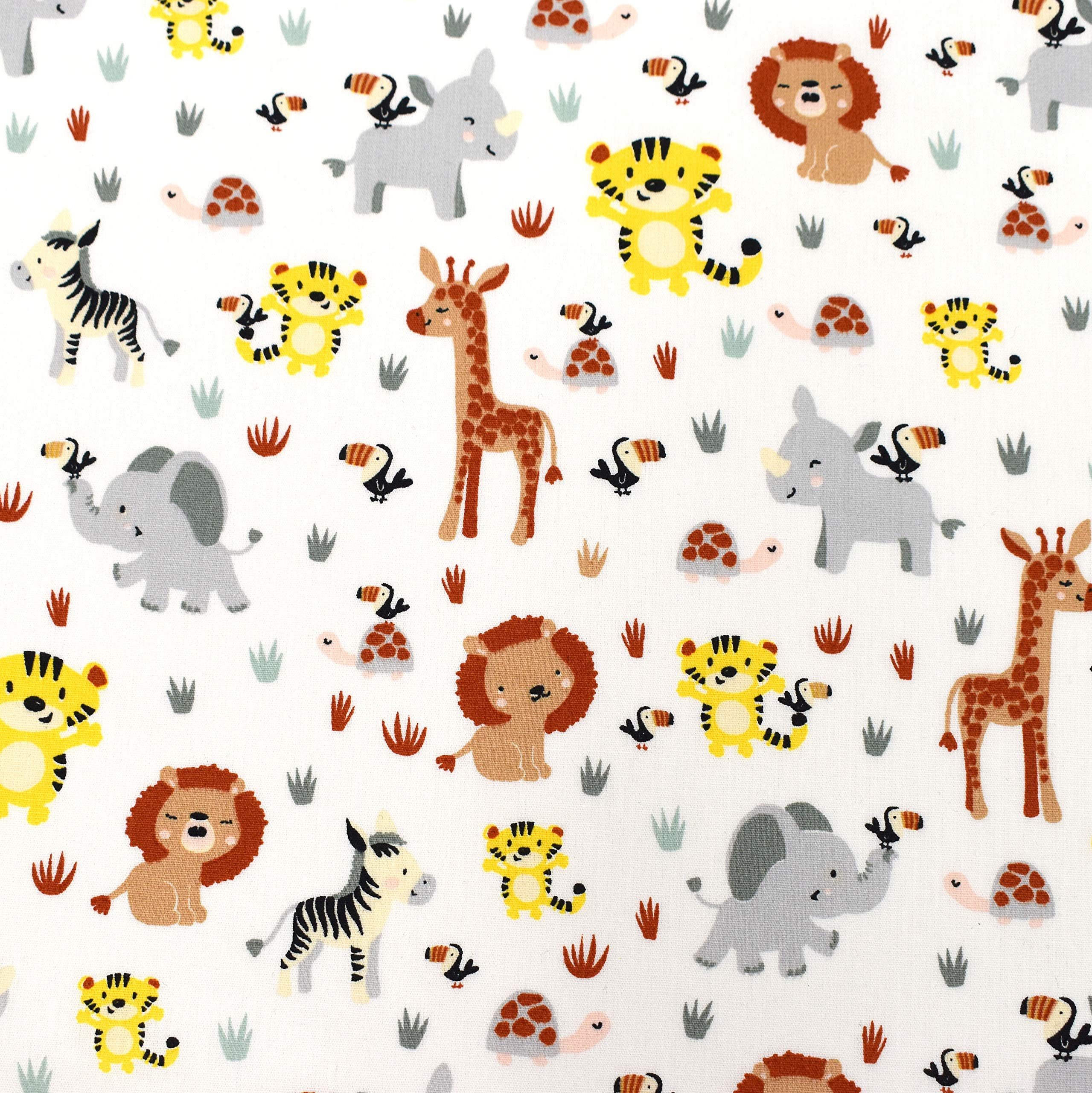 MAGAM-Stoffe Stoff "Tayo", Kinder Baumwollstoff OEKO-TEX Meterware ab 50cm