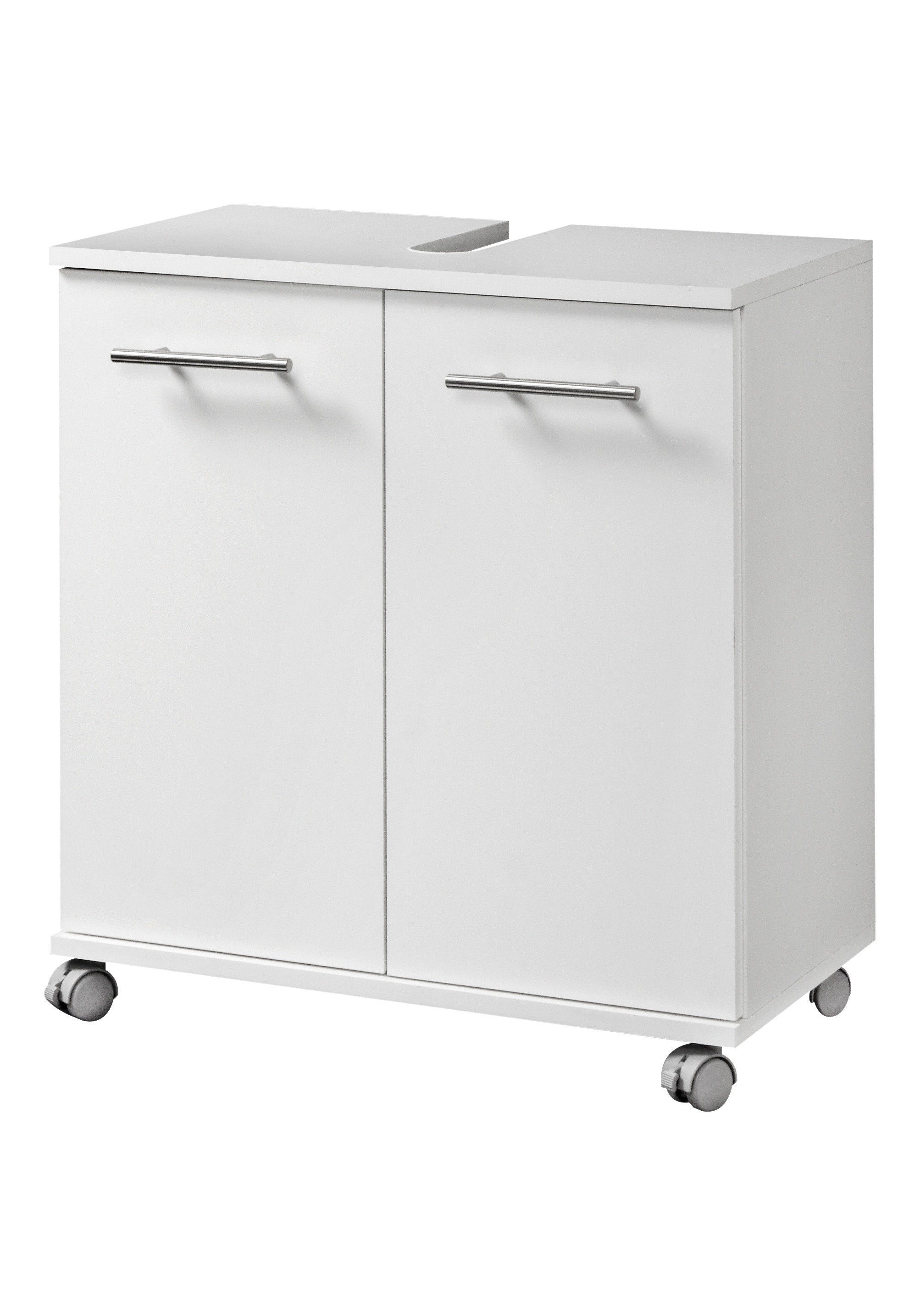 Schildmeyer Waschbeckenunterschrank Isola, Waschbeckenunterschrank, Made in Germany, B: 60 cm Solide Verarbeitung - Dieses Produkt ist in Deutschland gefertigt