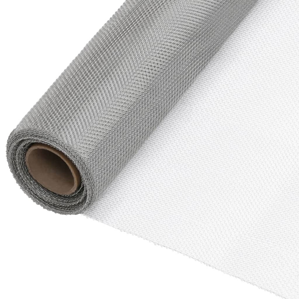 vidaXL Gartenzaun Fliegengitter Edelstahl 60x500 cm günstig online kaufen
