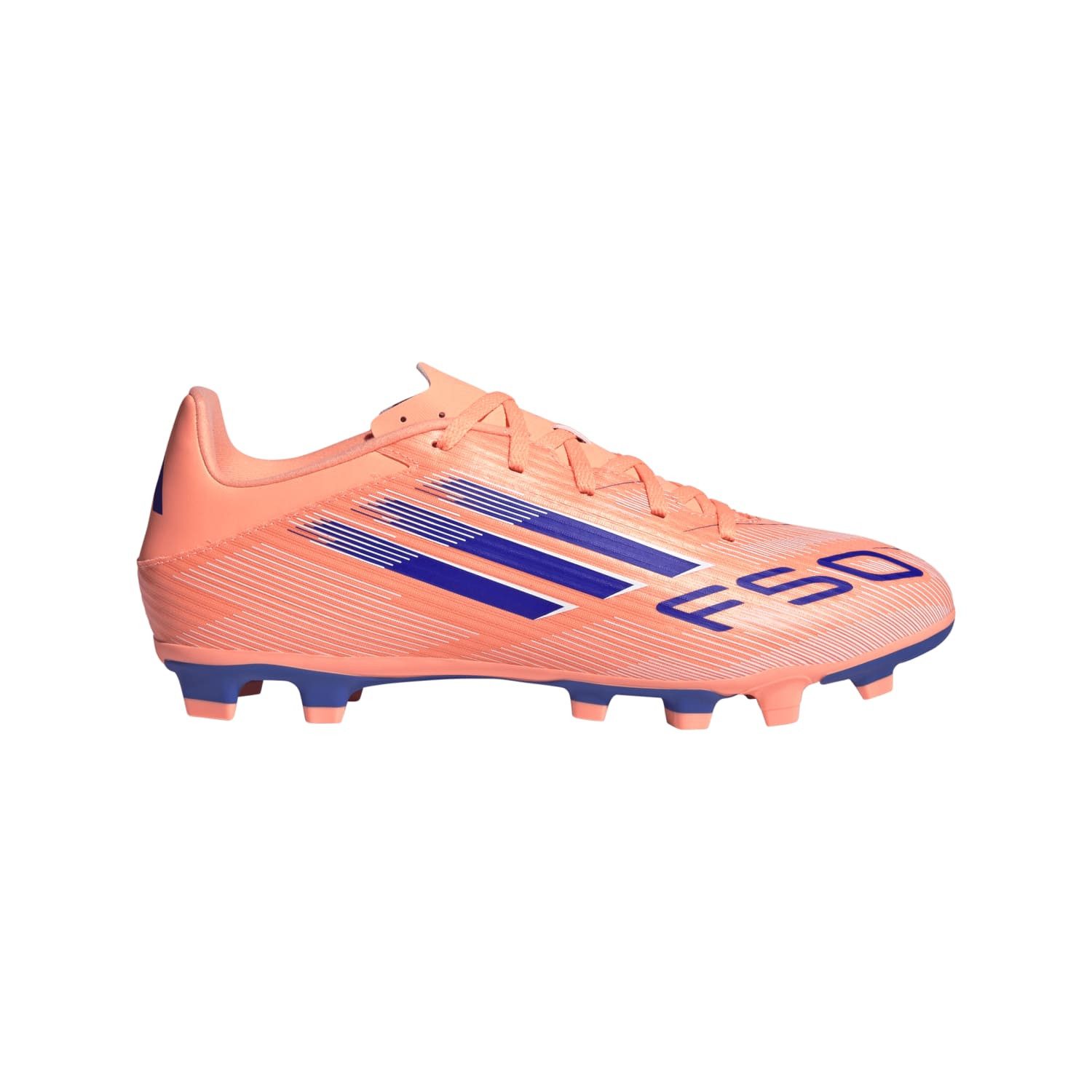 F50 League FG/MG (Kunstrasen, für feste Böden) orange/blau Herren Fußballschuh