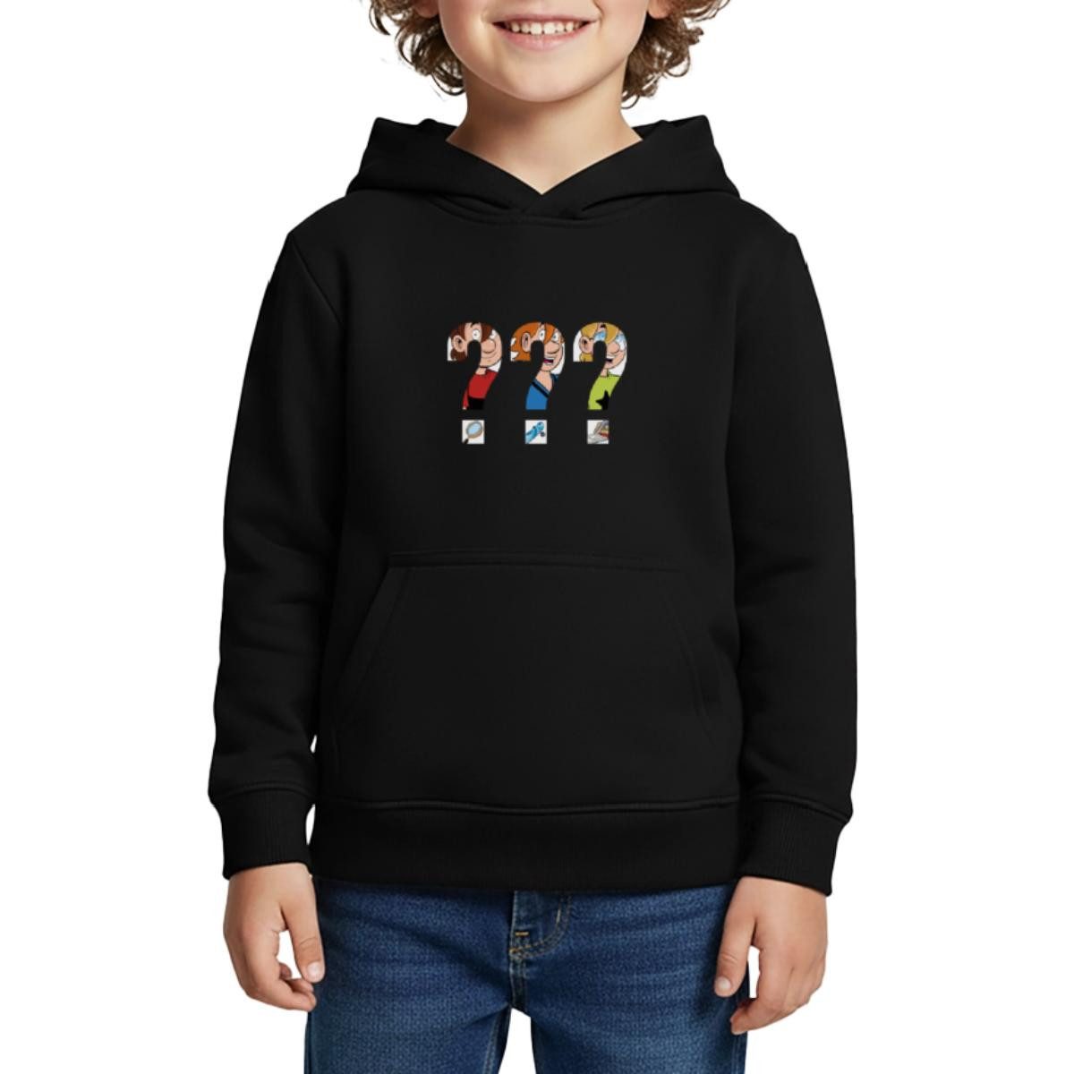 Hoodie Die Drei Fragezeichen Kids Silhouetten Kinder Premium Hoodie