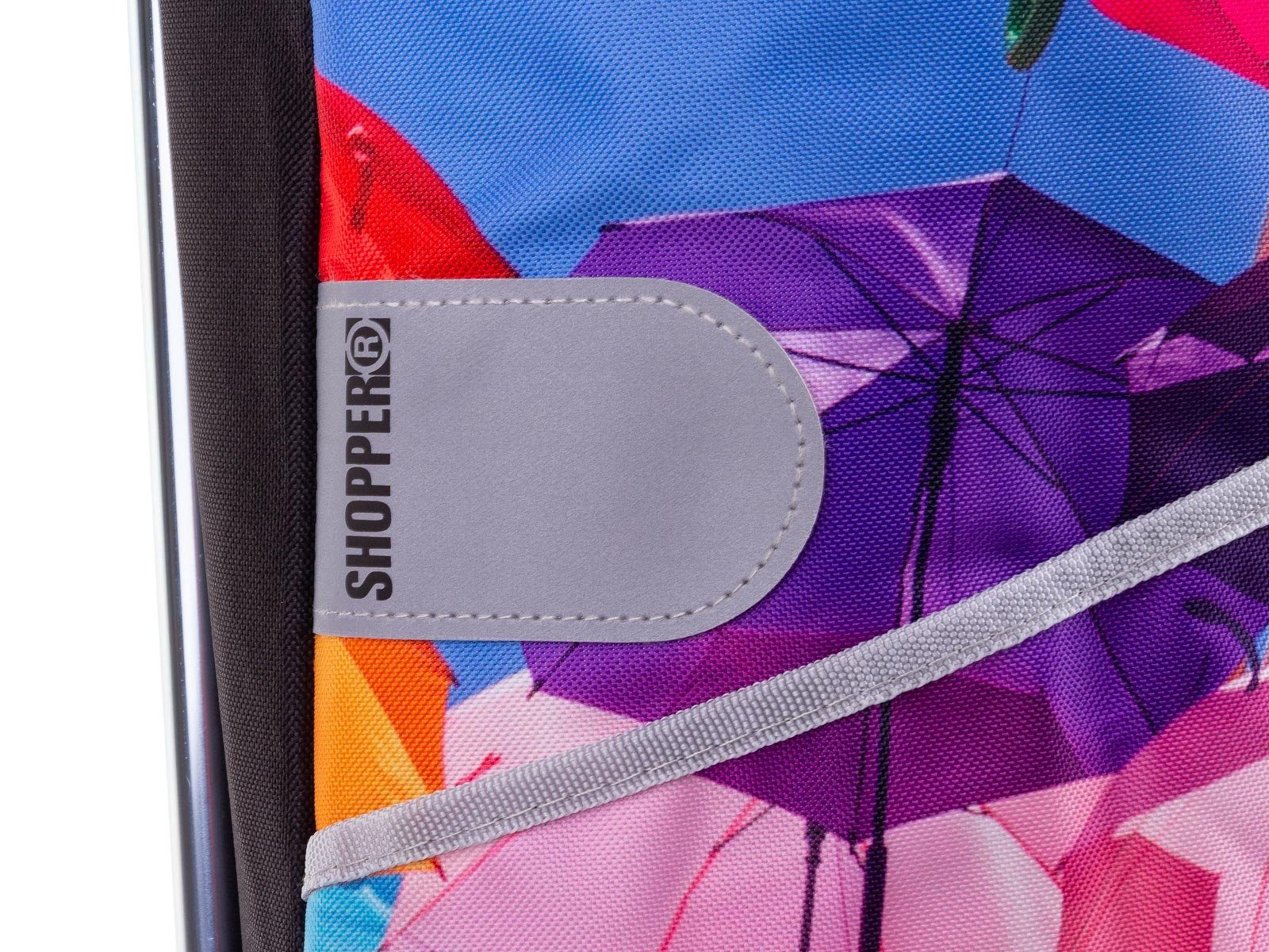 Andersen Einkaufstrolley Scala A07 46 Reflektoren Regenschirm l, Shopper Mix