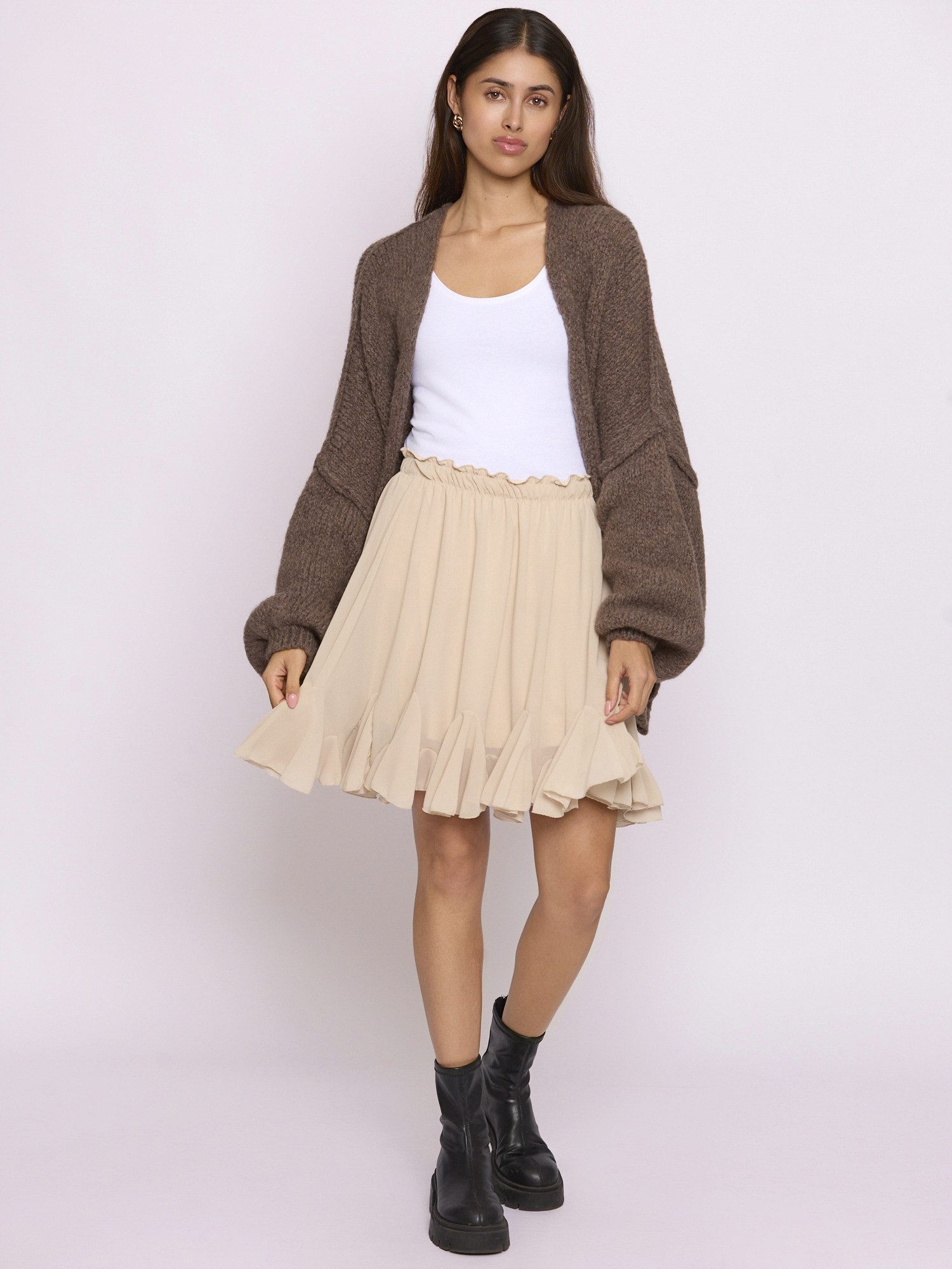 Lilavie Volantrock Tatii OneSize Chiffon Rock mit elastischem Bund günstig online kaufen