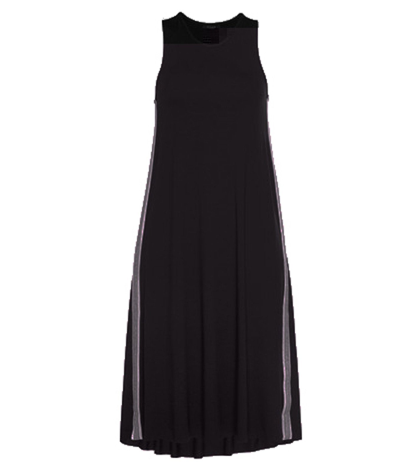 PLEASE Minikleid »PLEASE Mini-Kleid locker luftiges Damen Jersey-Kleid mit  Glitzerstreifen Freizeit-Kleid Schwarz« online kaufen | OTTO
