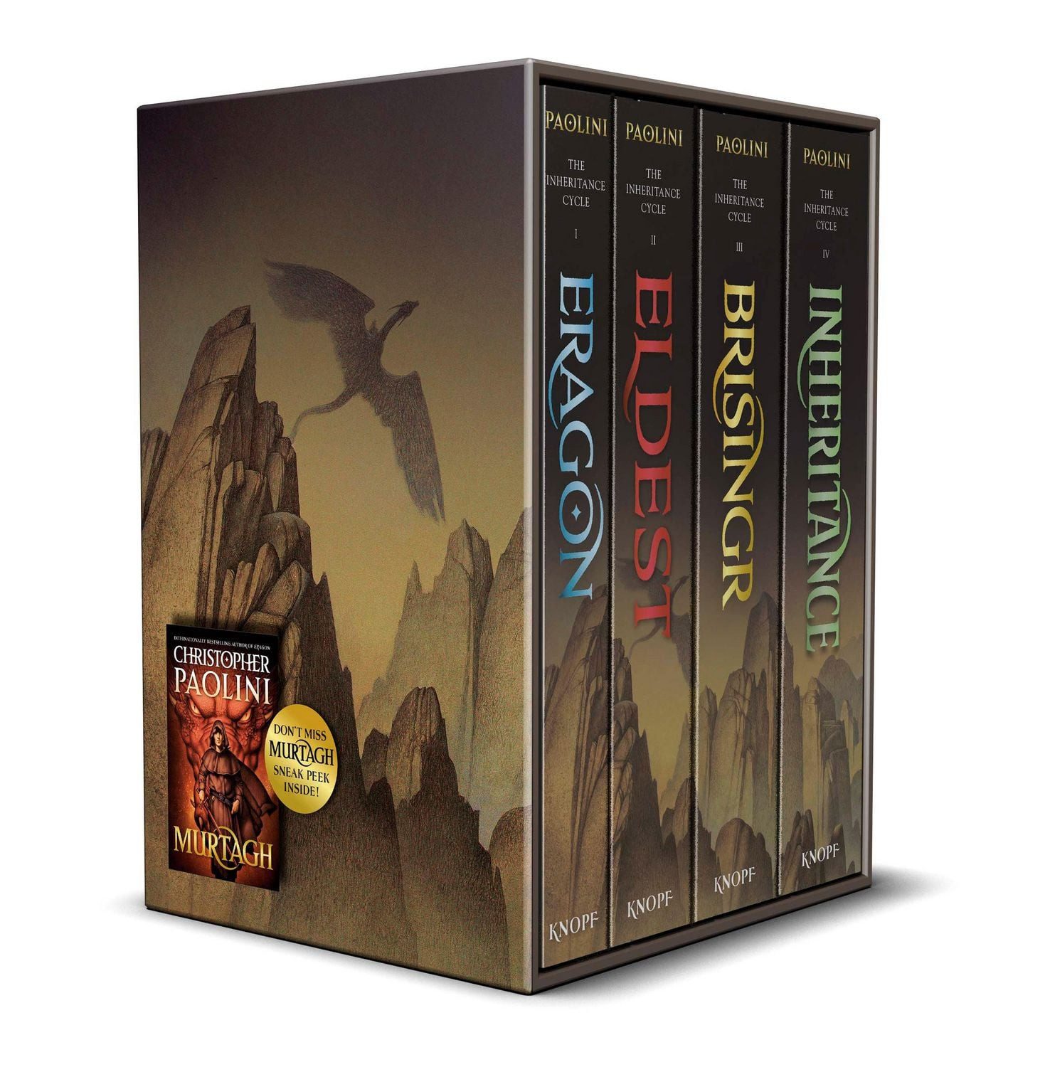Belletristik The Inheritance Cycle 4-Book Trade Paperback Boxed Set Eragon, Eldest, Christopher Paolini