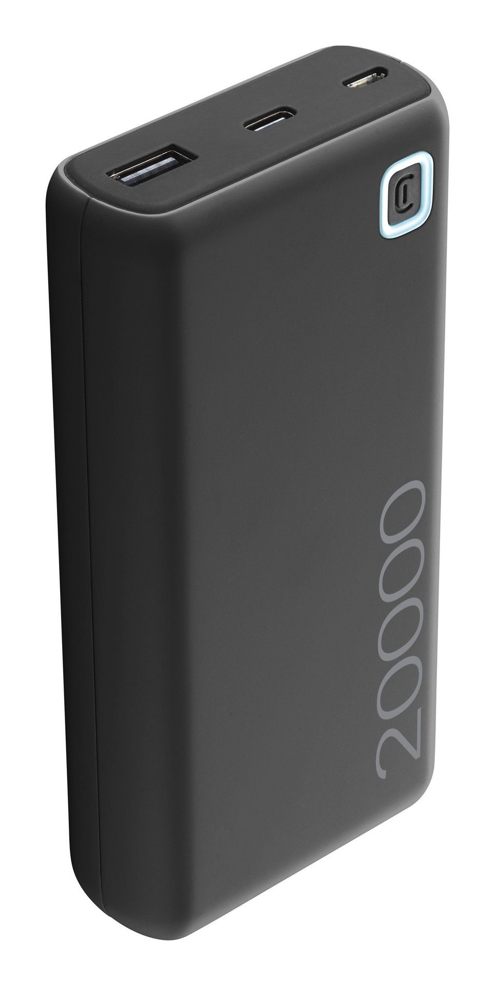 Cellularline Power Bank ESSENCE 20000 Powerbank Cellularline Power Bank ESSENCE 20000 BLACK, 12 W Ladeleistung