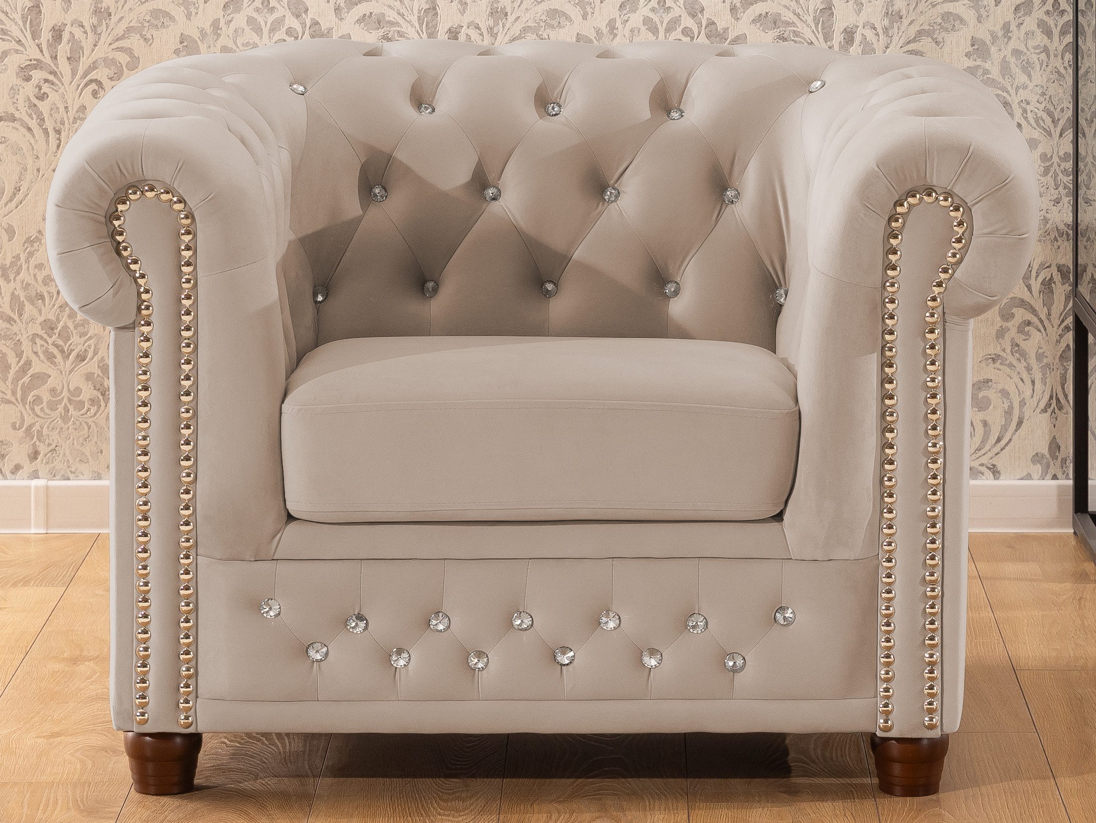 S-Style Möbel Chesterfield-Sessel Cleo Blink aus günstig online kaufen