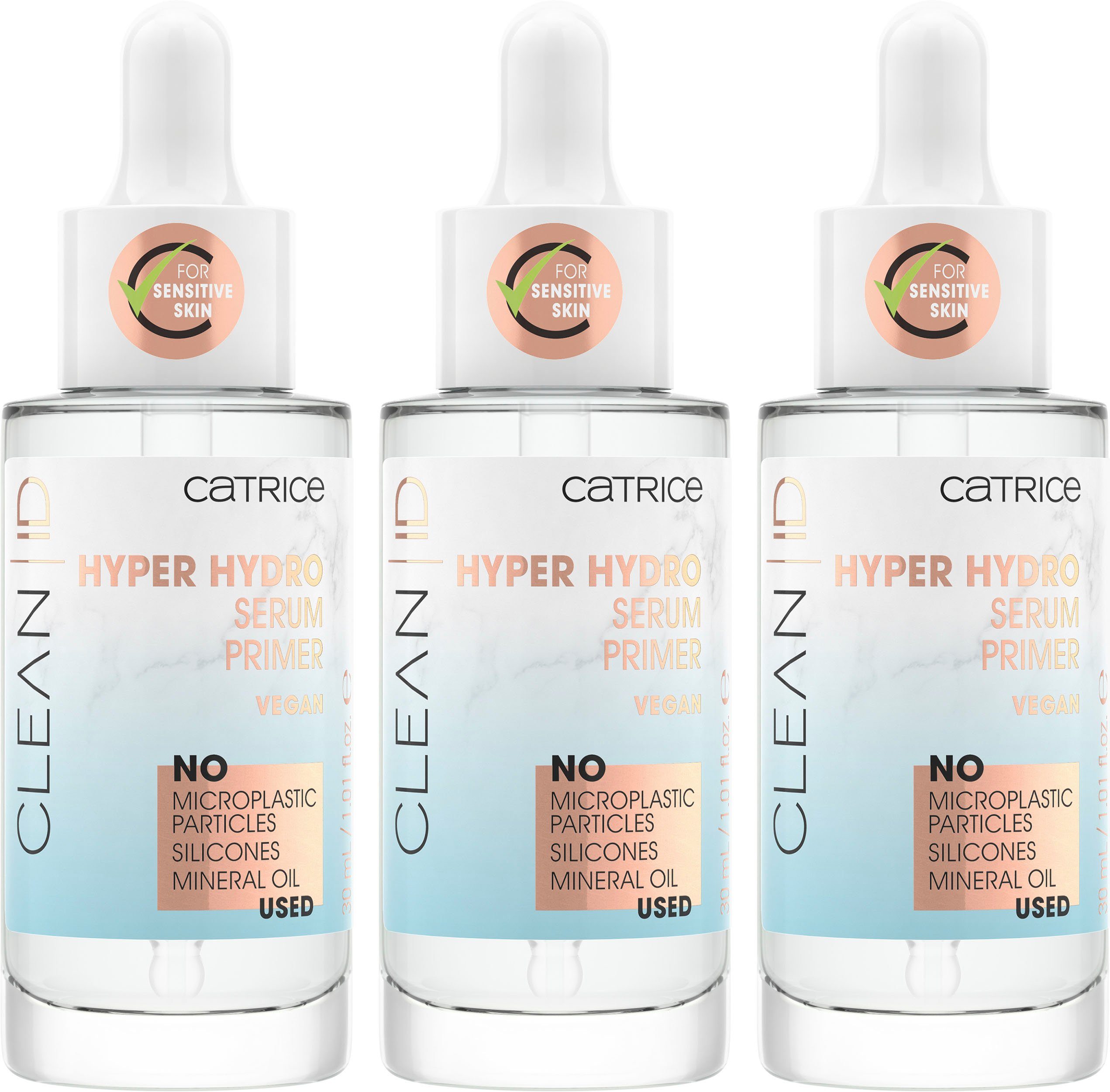 Catrice Primer Catrice Clean Primer, Serum 3-tlg. Hyper ID Hydro