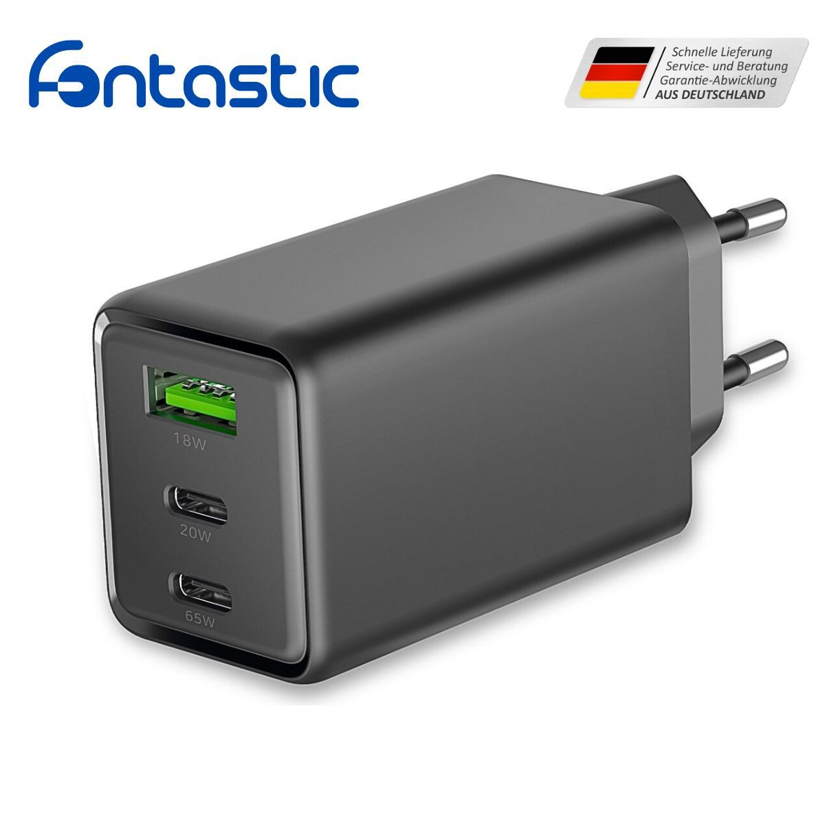fontastic GaNto Zono 65 wh Smartphone-Ladegerät – Bild 2 von 3