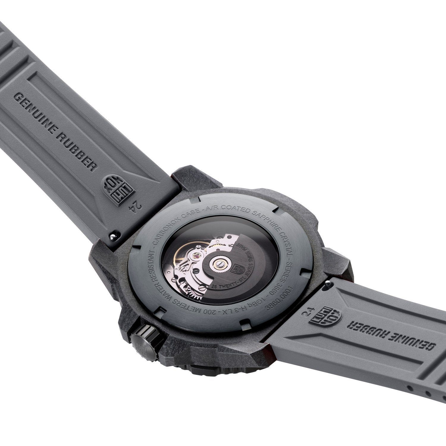 Luminox Carbon Limited Seal Edition Grau Master für Taucher Taucheruhr