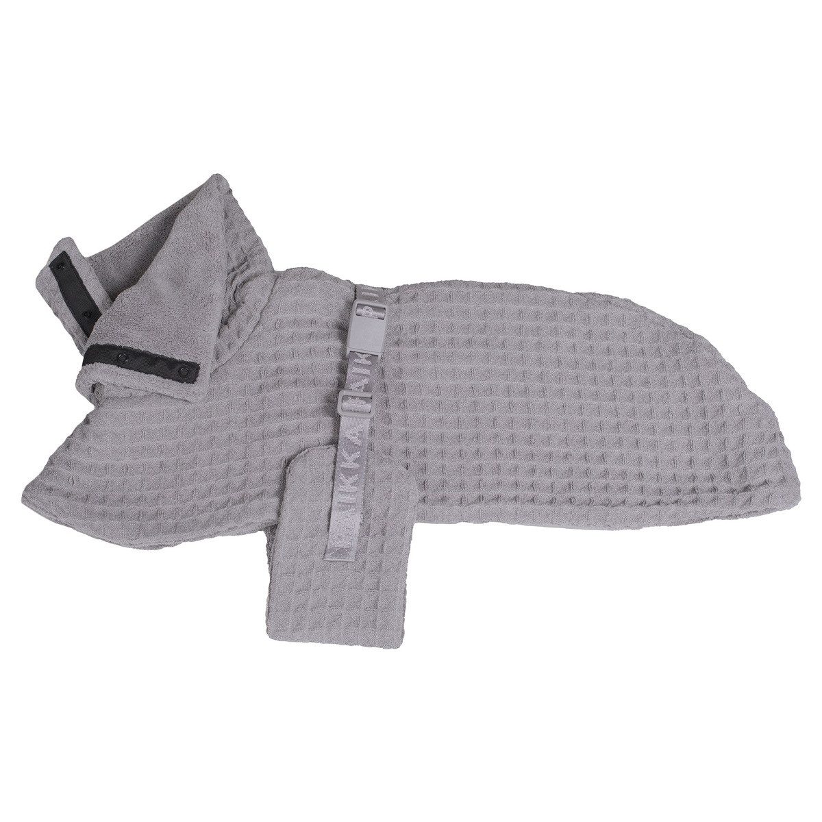 PAIKKA Hundebademantel Hunde Bademantel "Drying Coat Spa" grau