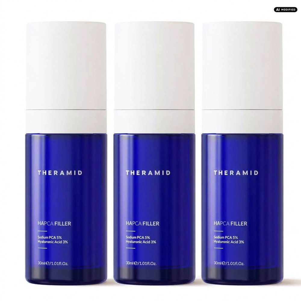 NICHE BEAUTY LAB Gesichtsserum Niche Beauty Lab Theramid HAPCA Filler 3er Set, 1-tlg., Hyaluron-Feuchtigkeitsserum Value Pack mit 3 x 90 ml