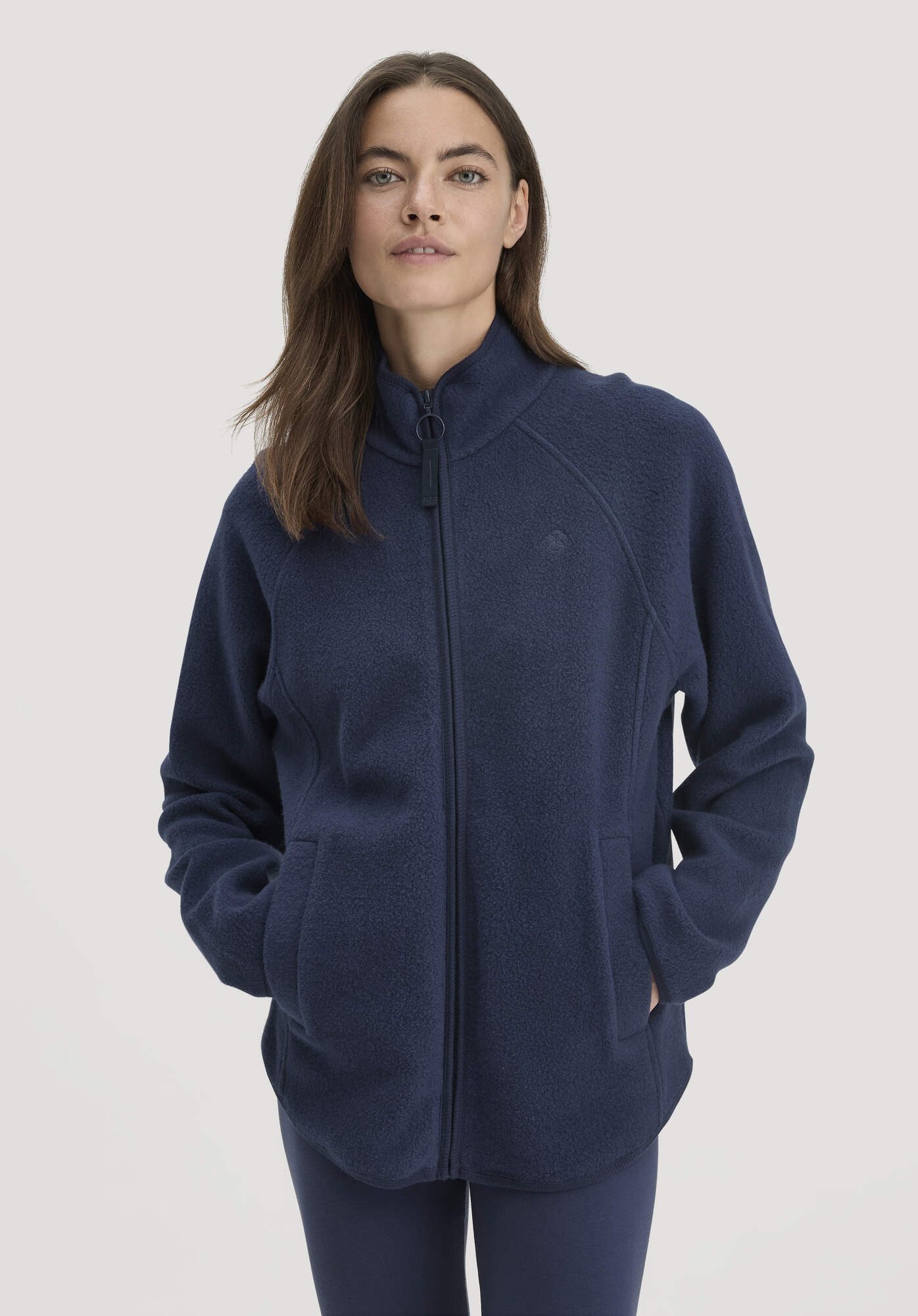 Hessnatur Fleecejacke Relaxed ACTIVE LIGHT aus Bio-Baumwolle (1-St) günstig online kaufen