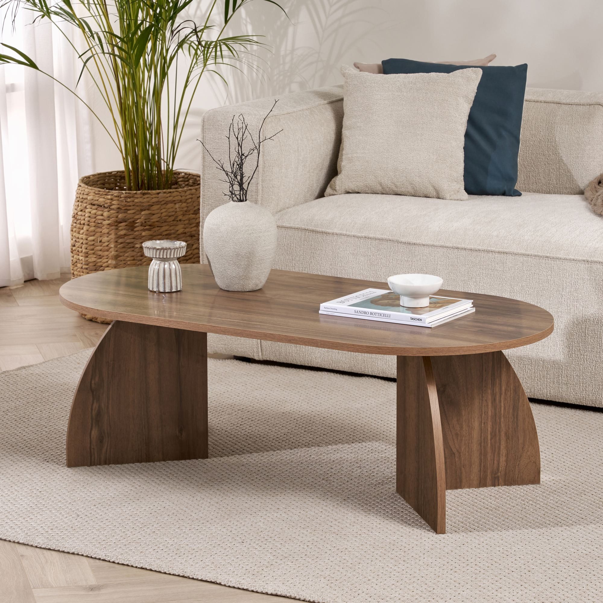 Skye Decor Couchtisch Melina B : 120 H : 40 T : 60 Cm (Packung, 1-St., 1 Couchtisch), Melaminbeschichtet 18 mm Plattenstärke – Bild 2 von 5