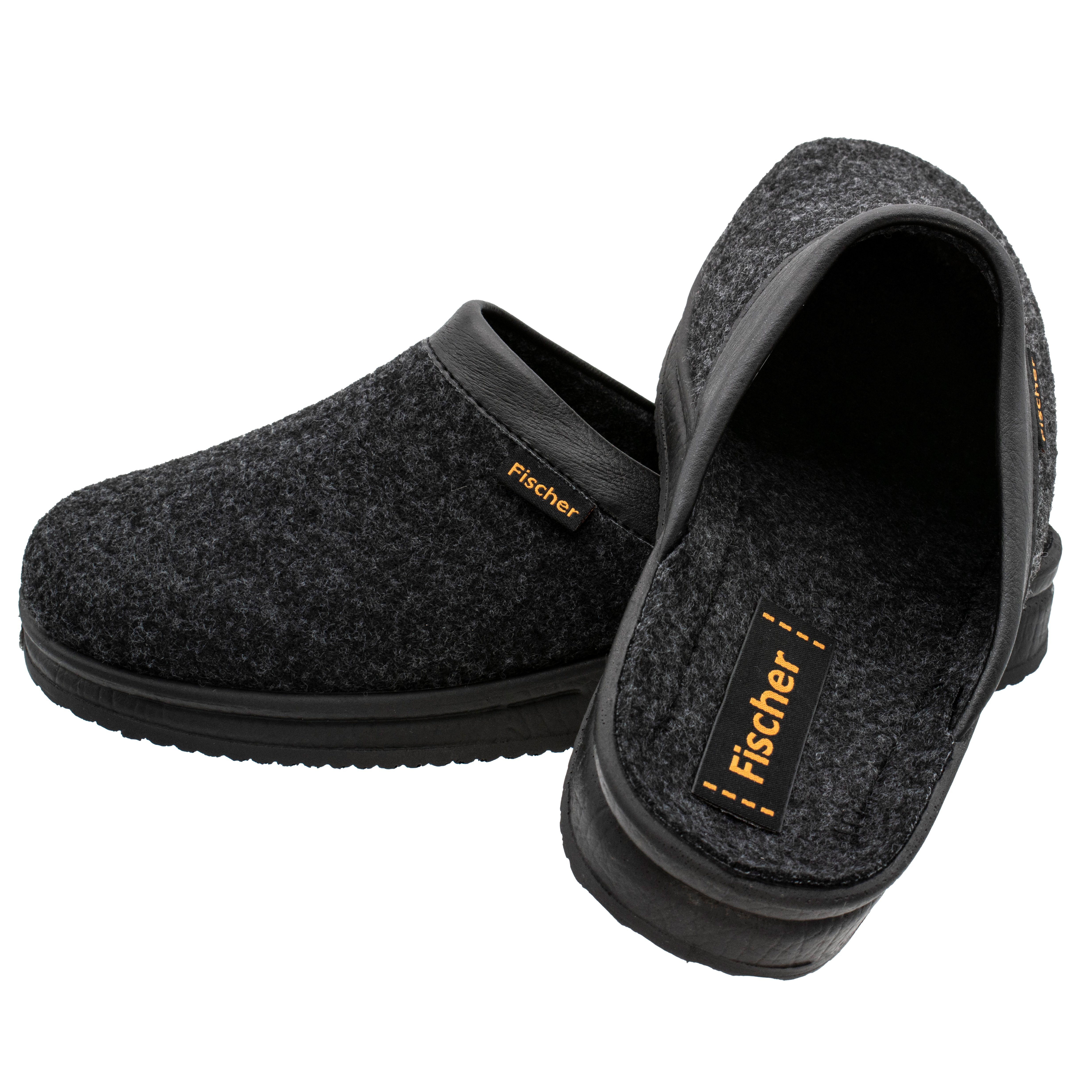 Fischer-Markenschuh Andy Pantoffel Wollfilz, Filzfutter