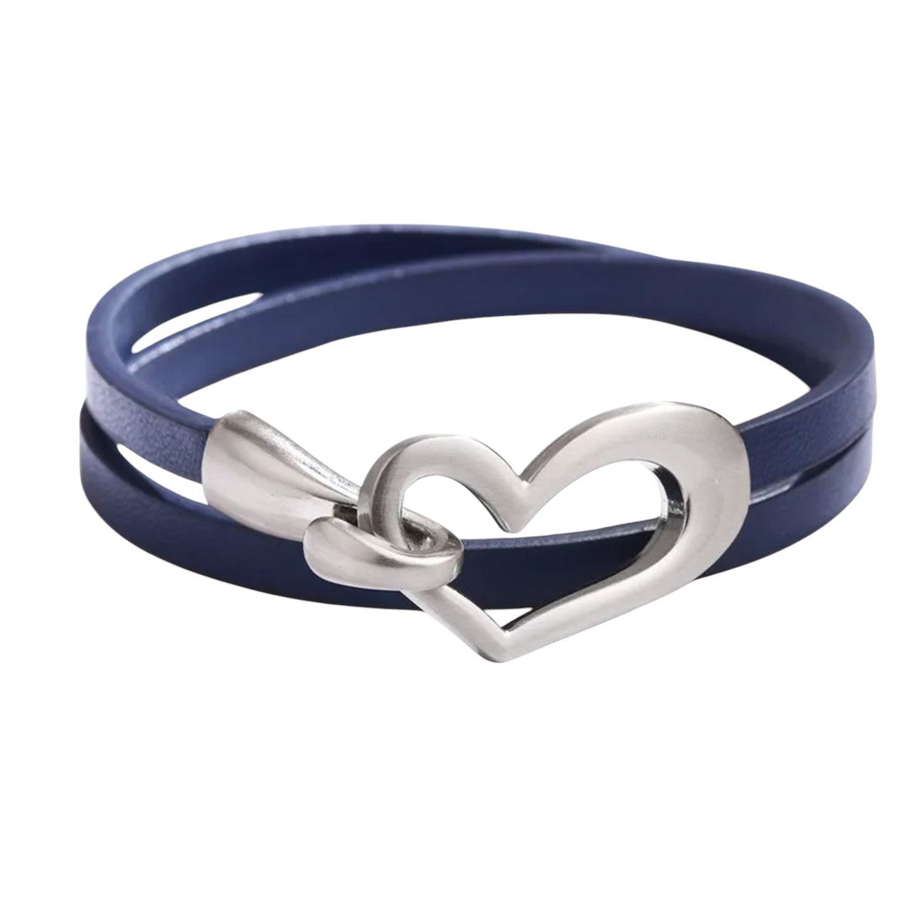 KARMA Wickelarmband Damen Herz PU Leder günstig online kaufen