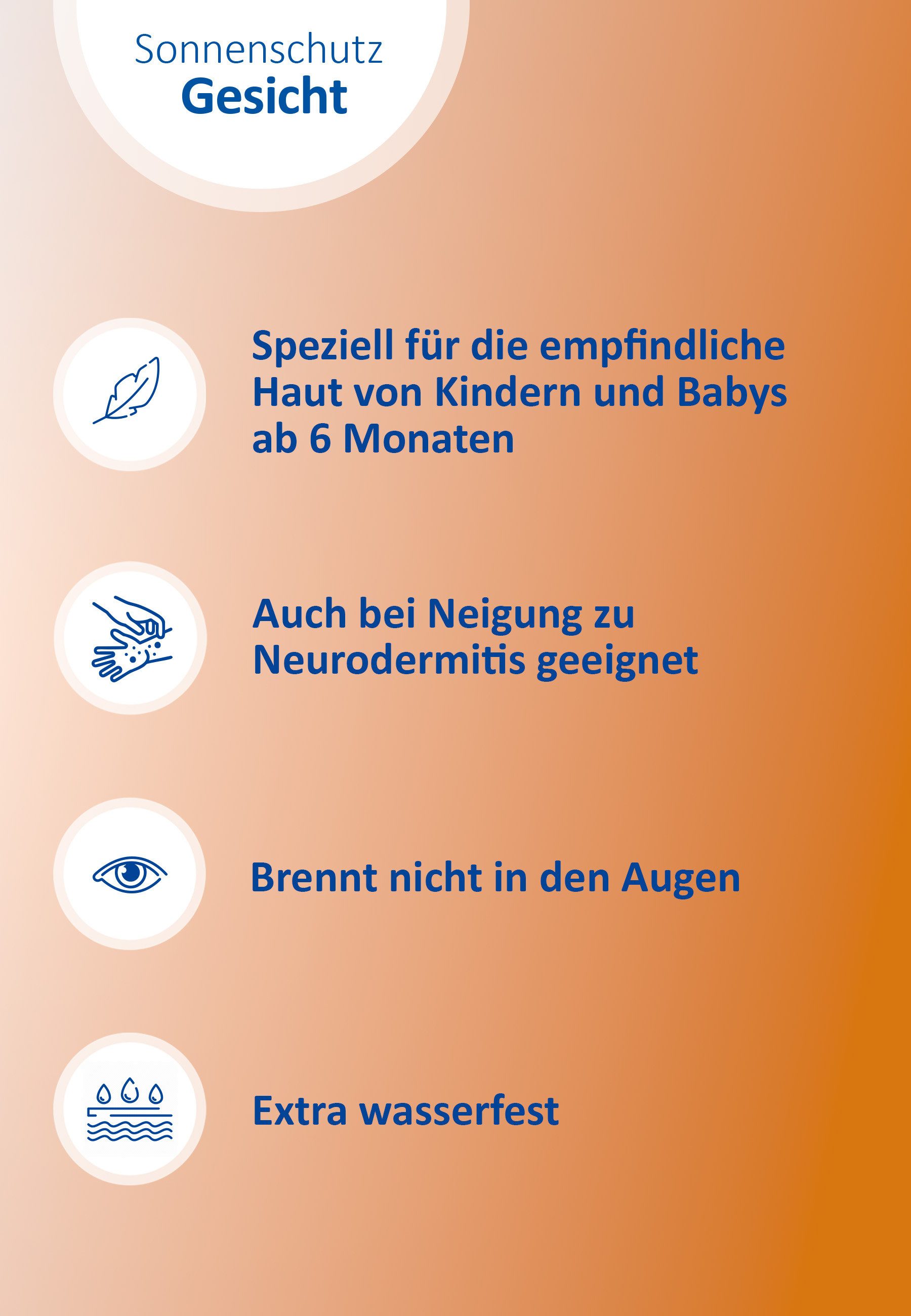 Ladival Sonnenschutzcreme Empfindliche Kinderhaut Sonnenschutz-Creme Gesicht & Körper, Sonnencreme, mit LSF 50+ für empfindliche Kinderhaut
