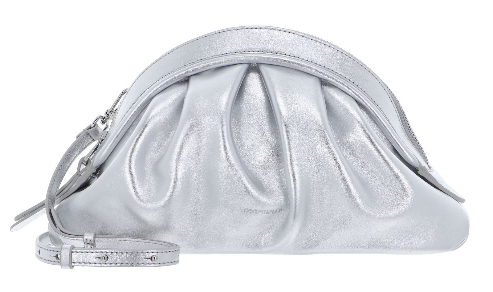 COCCINELLE Umhängetasche Cheek Smooth, aus echtem Rindsleder