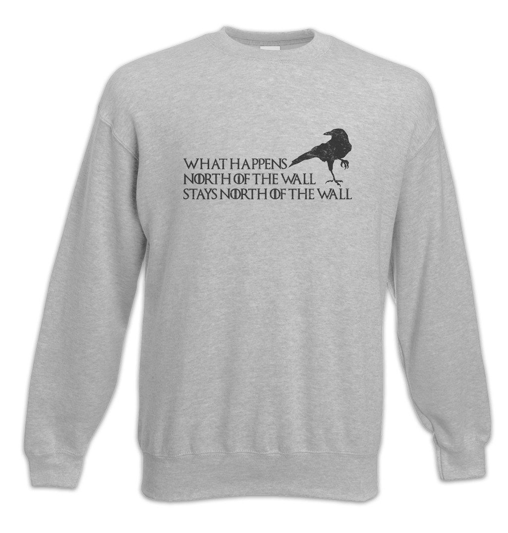 Sweatshirt North Of The Wall Sweatshirt Raven Thrones Rabe Jon Raben Game Of Snow