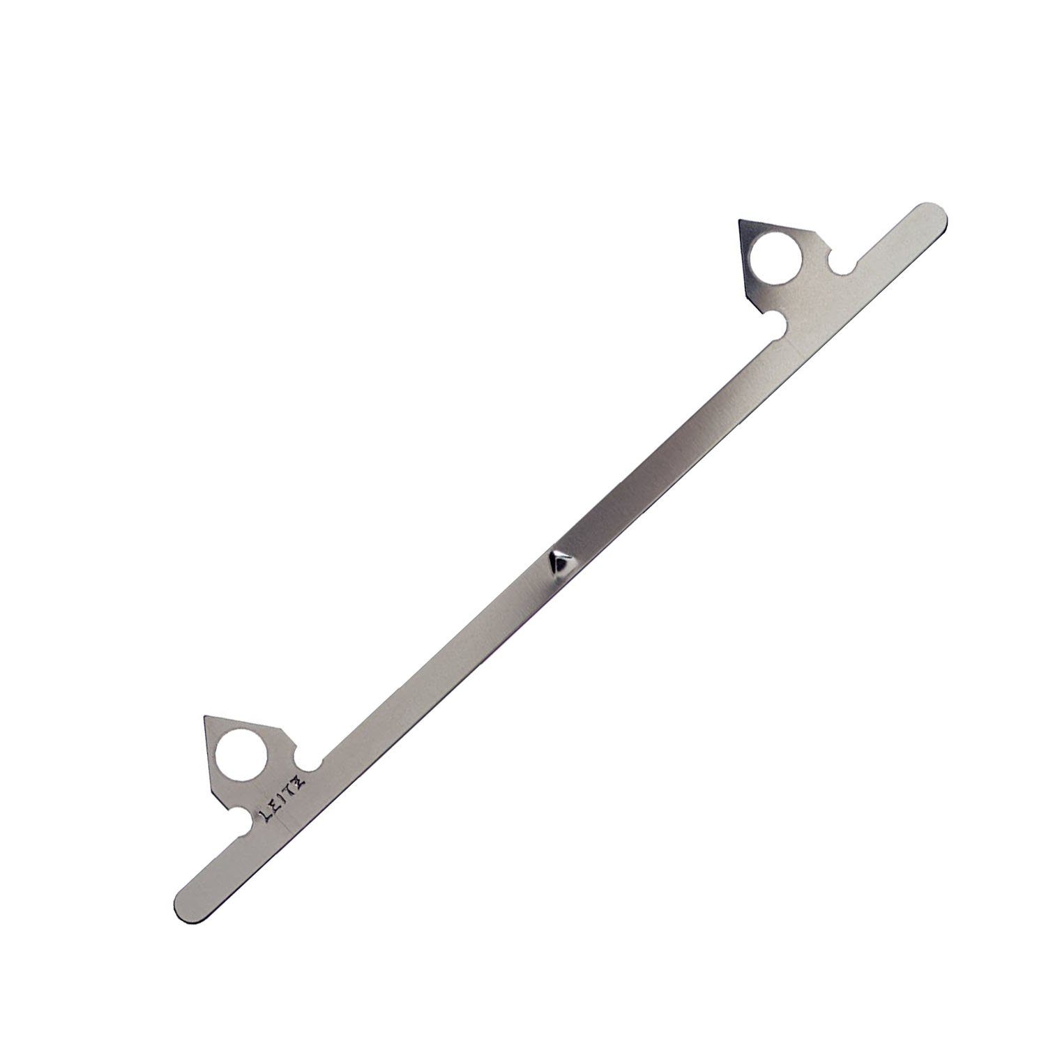 LEITZ Abheftstreifen LEITZ Broschüren-Einhänger, aus Metall, silber