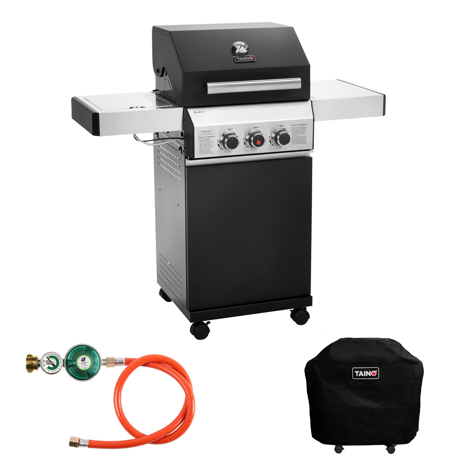 Gasgrill BLACK 2+1