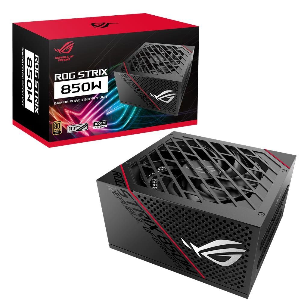 Asus ROG Strix 850W Netzteil (80 Plus Gold, schwarz)