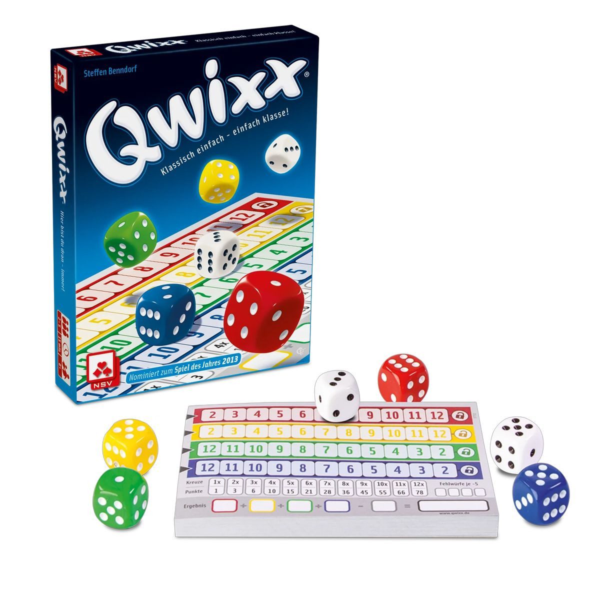 Cartamundi Spiel Würfelspiel Qwixx