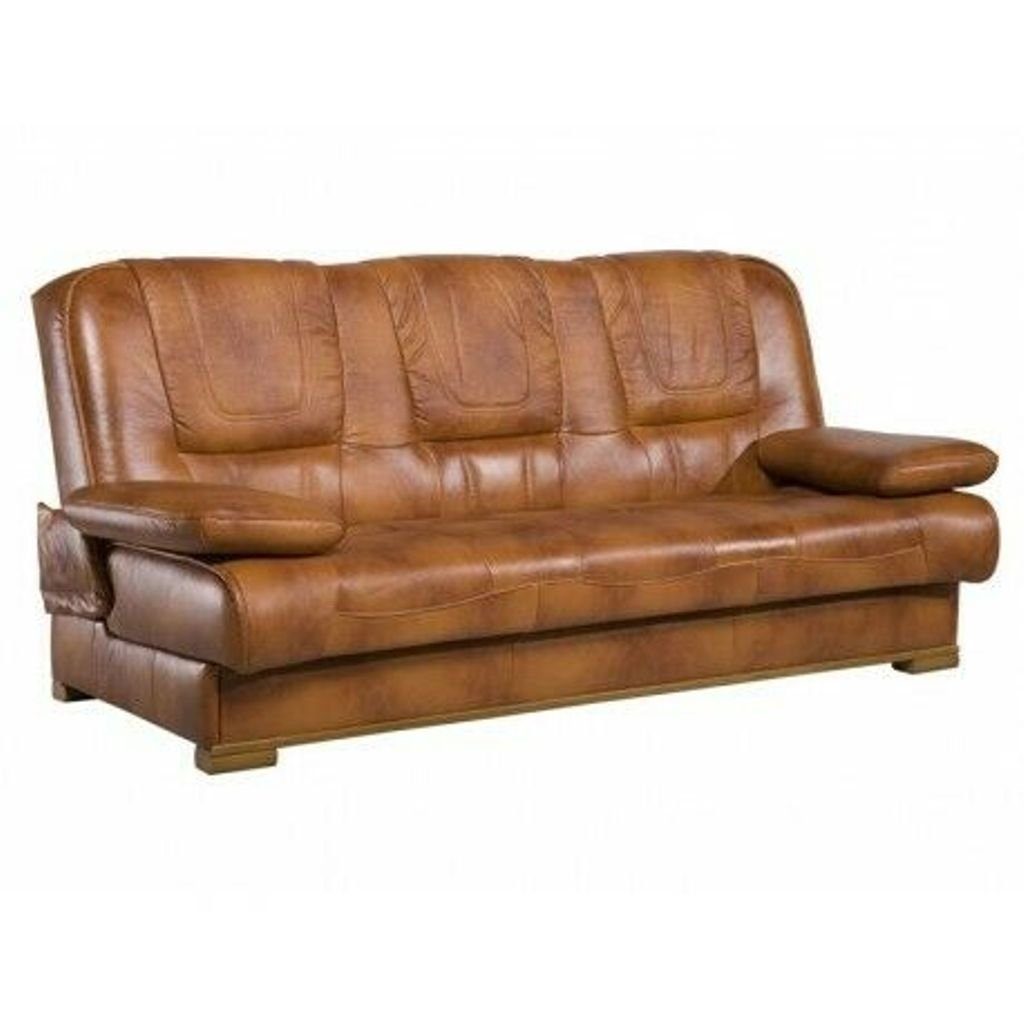 JVmoebel 3-Sitzer Moderner Polster brauner Sofas Design Europe Sitzer Made Leder 3 Couchen Relax, in