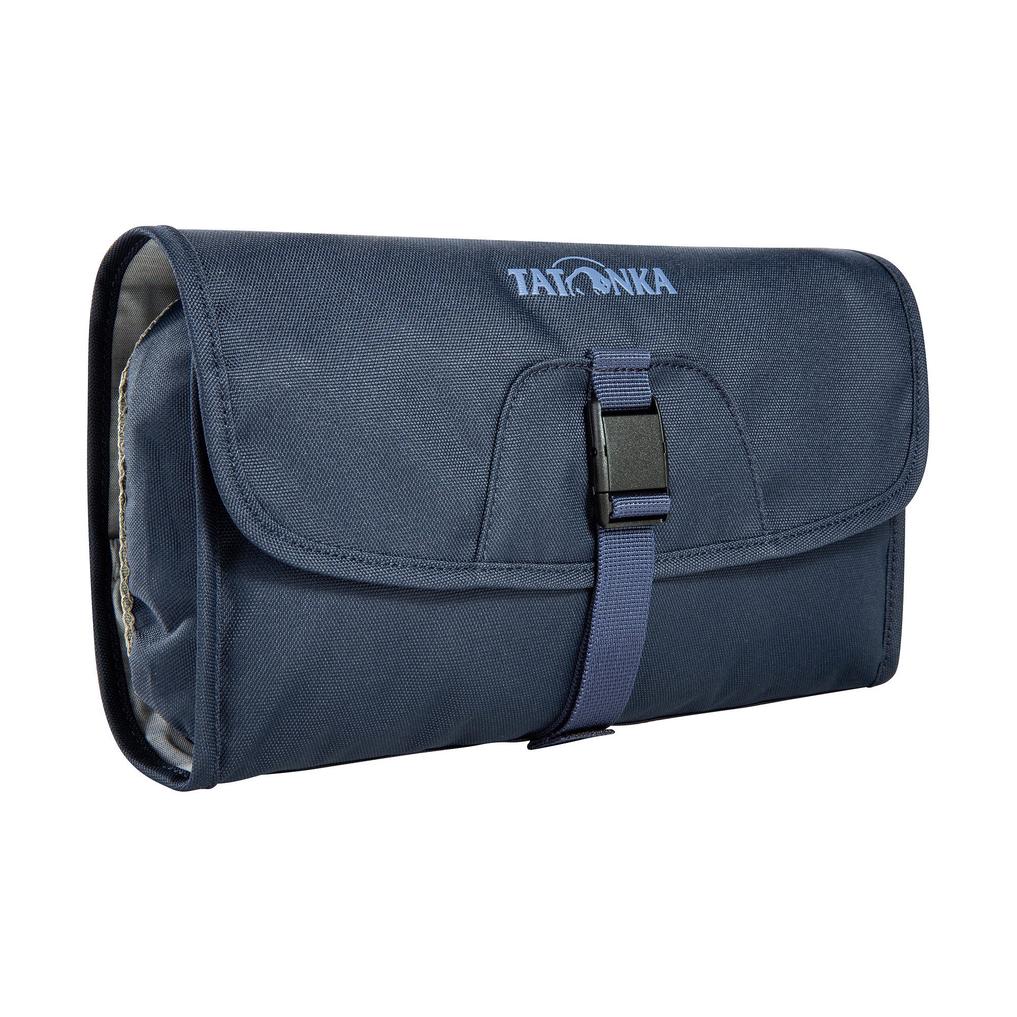 TATONKA® Kulturbeutel Small Travelcare, faltbar, abnehmbarer unzerbrechlicher Spiegel, Aufhängehaken