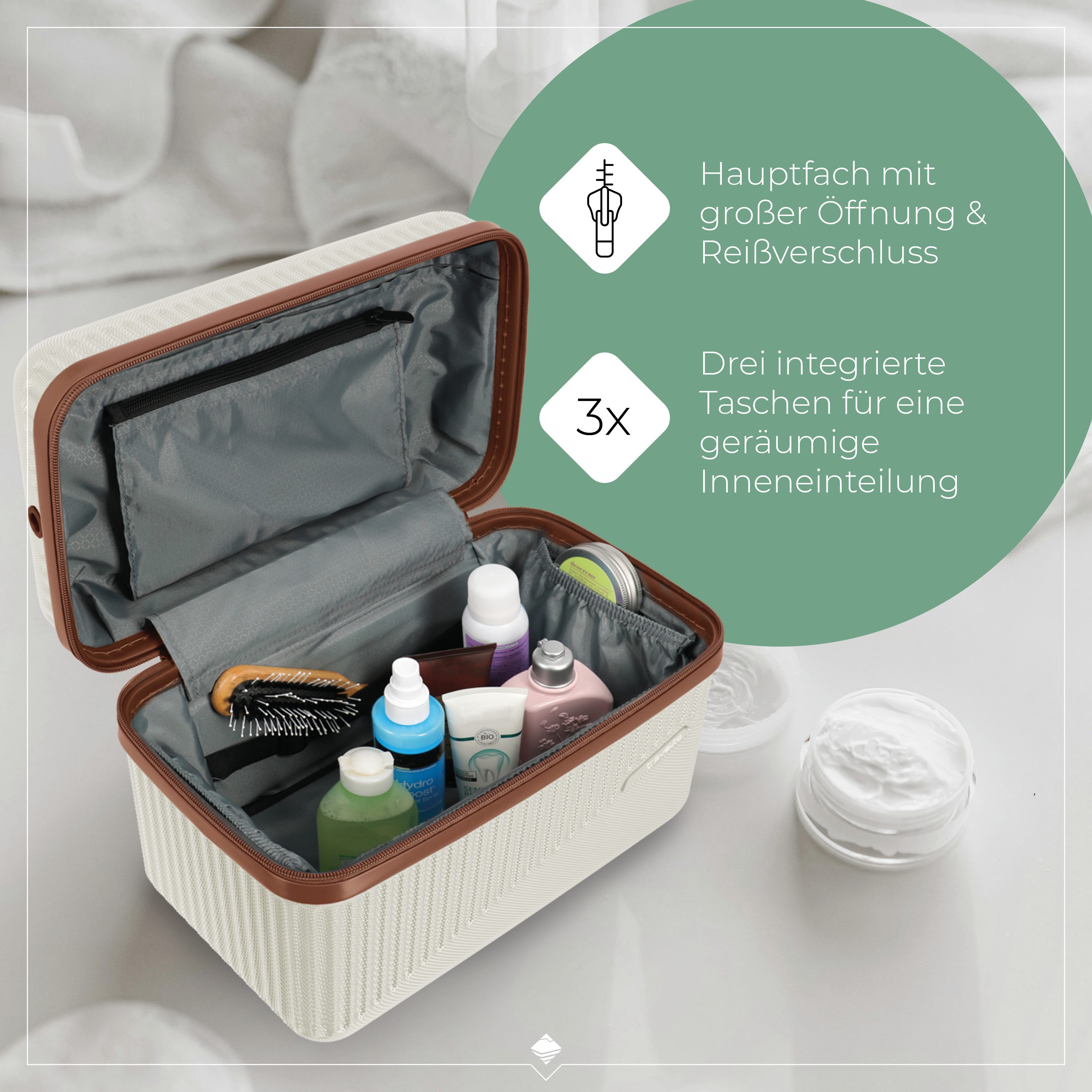 travelite Beautycase BALI, Kosmetikkoffer mit Aufsteck -und Organizerfunkti günstig online kaufen