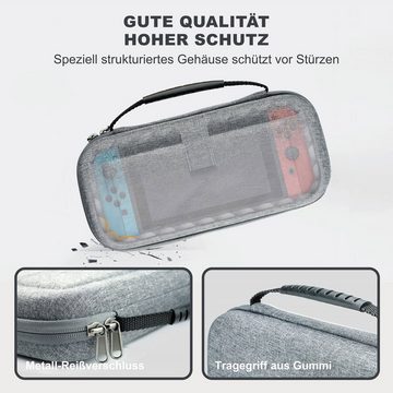 neue dawn Spielekonsolen-Tasche kompatibel mit Nintendo Switch/Switch OLED Nintendo-Controller (Platz für Joy-Con Joy-Con-Armband HDMI-Datenkabel)