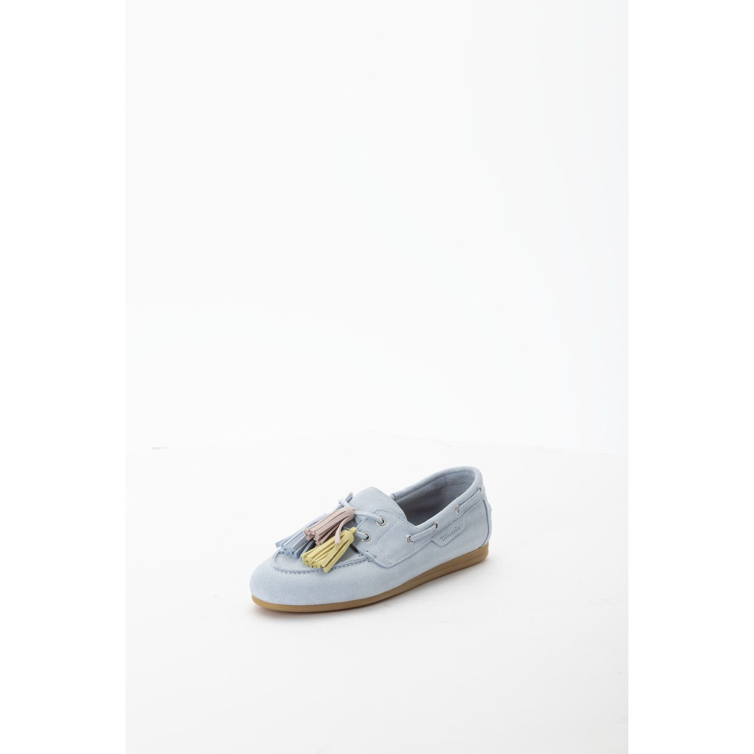 Tamaris Bootsschuh Slipper, Schlupfschuh, mit farbigen Quasten