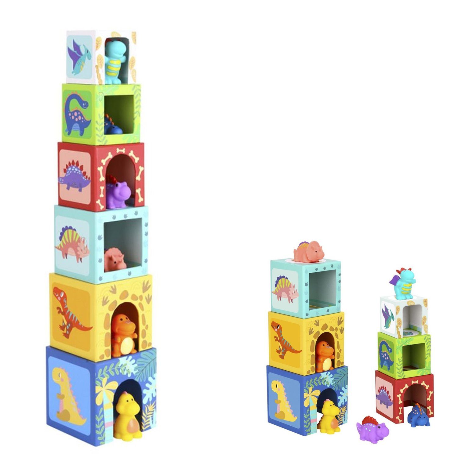 Stapelspielzeug Stapelpyramide TF192 12-tlg.