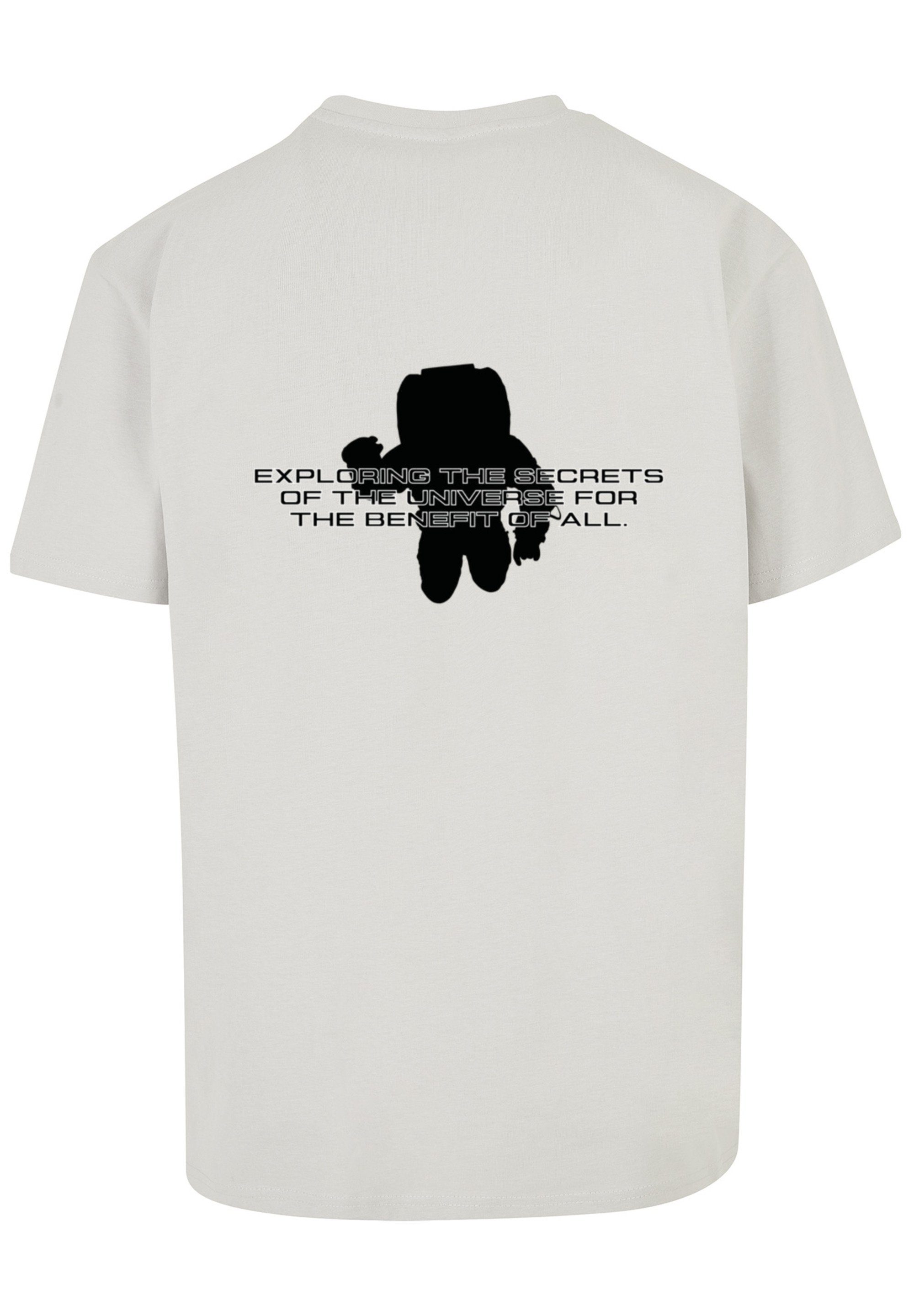 F4NT4STIC T-Shirt NASA worm lightasphalt Print
