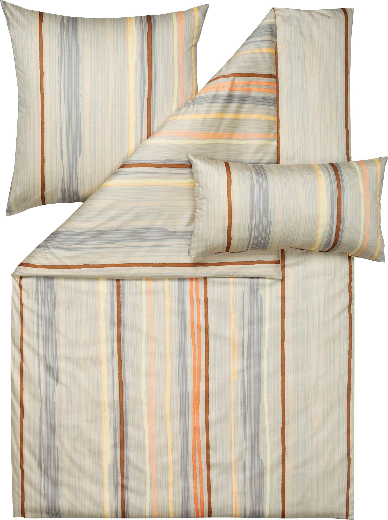 Estella Bettwäsche Bettwäsche, Jersey, Mako-Interlock-Jersey Streifen