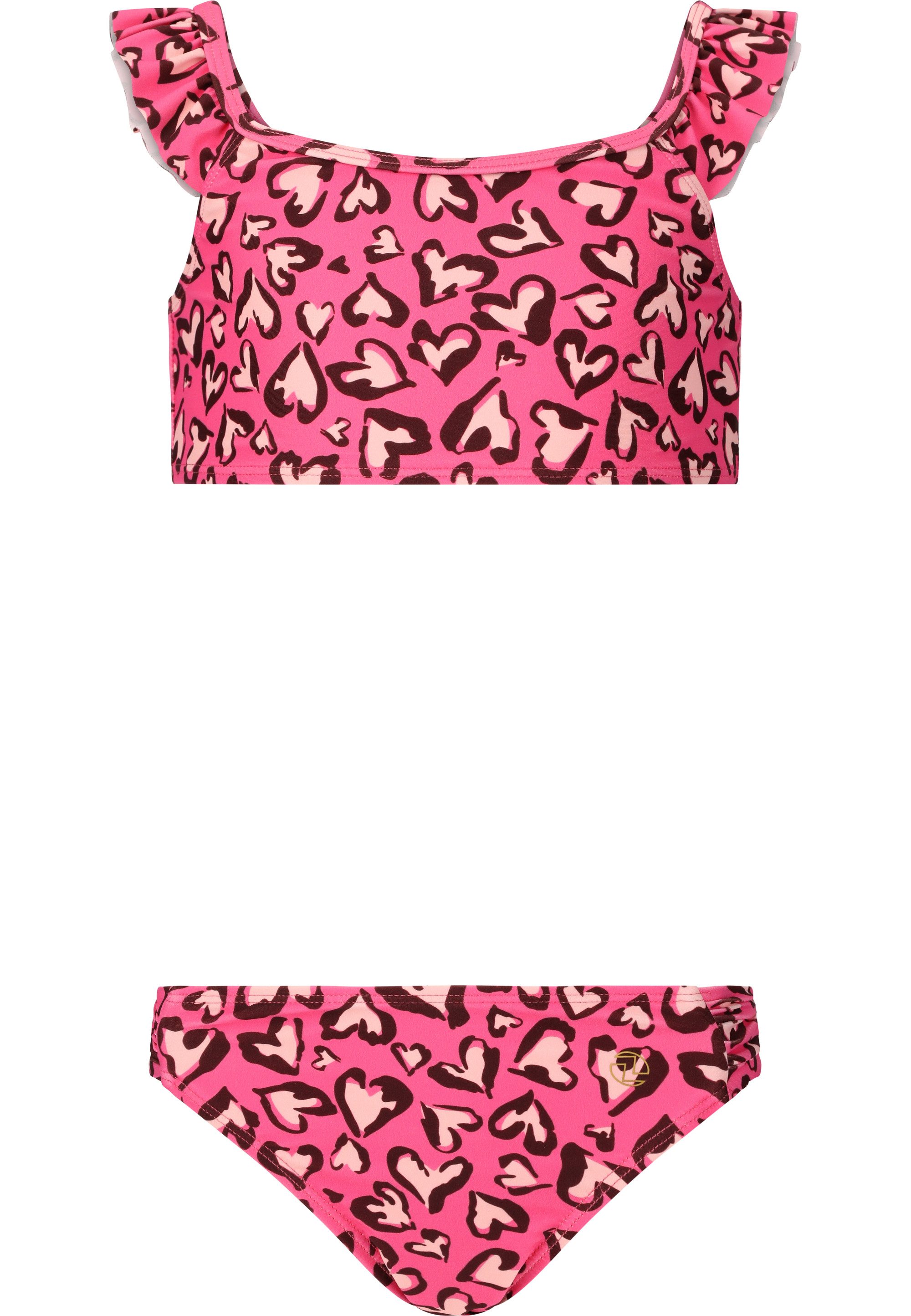 ZIGZAG Balconette-Bikini Carly (2-St., Panty) mit stylischem Rüschendetail