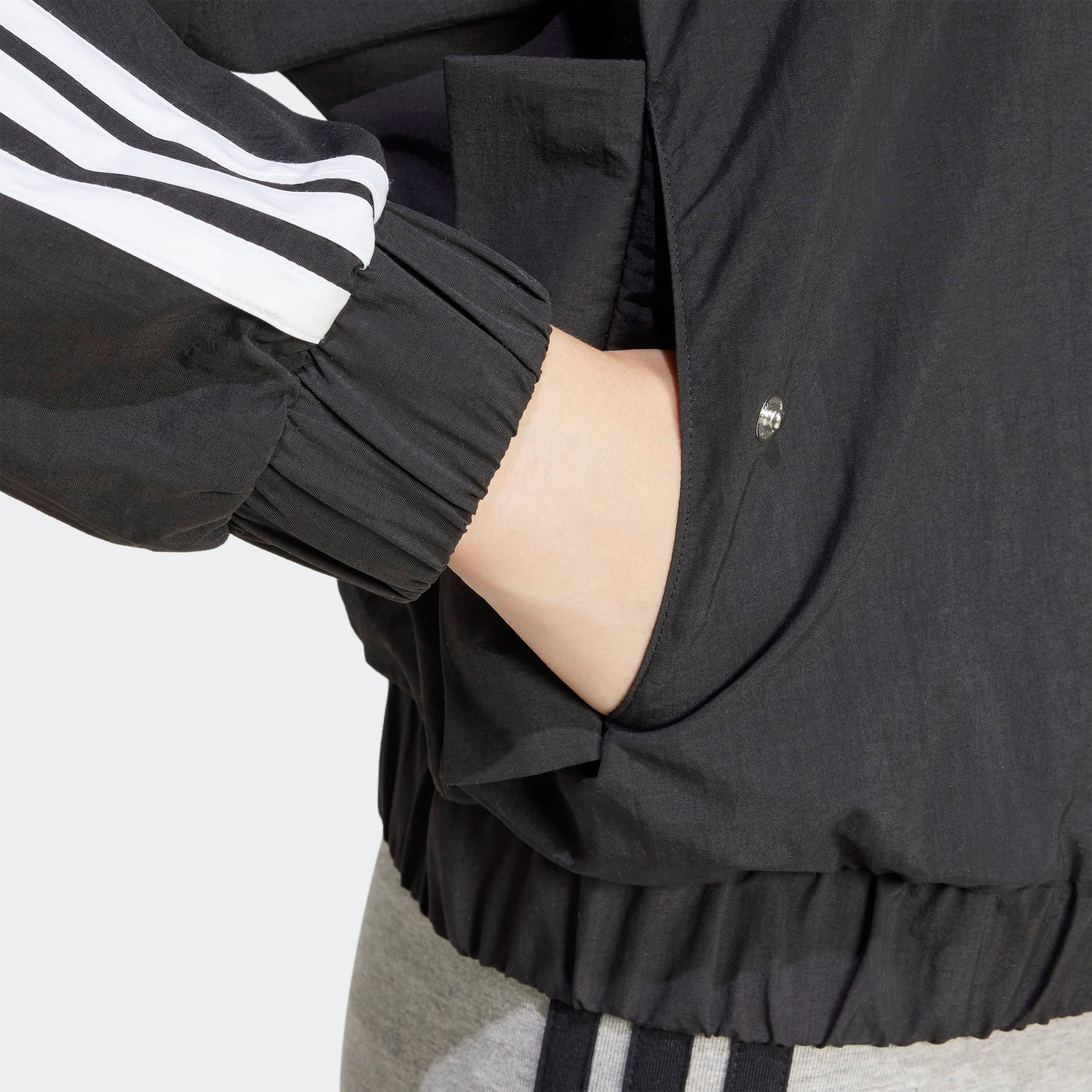 adidas Sportswear Bomberjacke ESSENTIALS 3-STREIFEN LIFESTYLE WOVEN