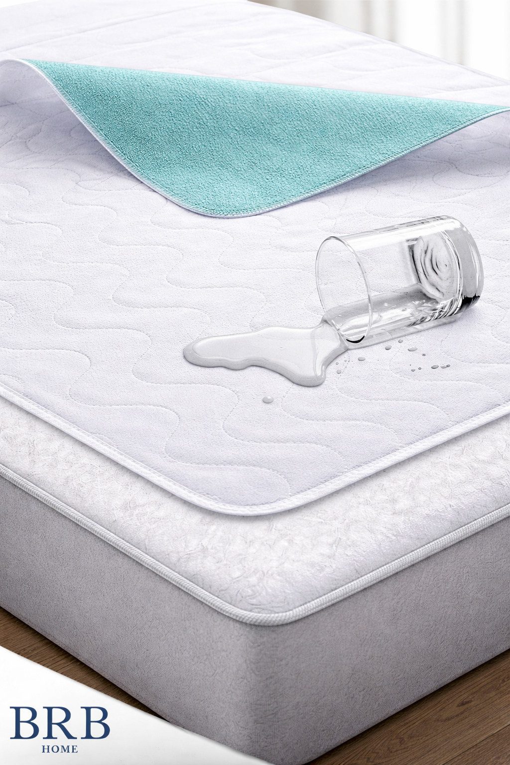 Inkontinenzauflage inkontinenzunterlage wasserdicht waschbar Bettunterlage für Matratze BRB HOME, Saugstark, geeignet für Babybett, Seniorenpflege und Haustiere