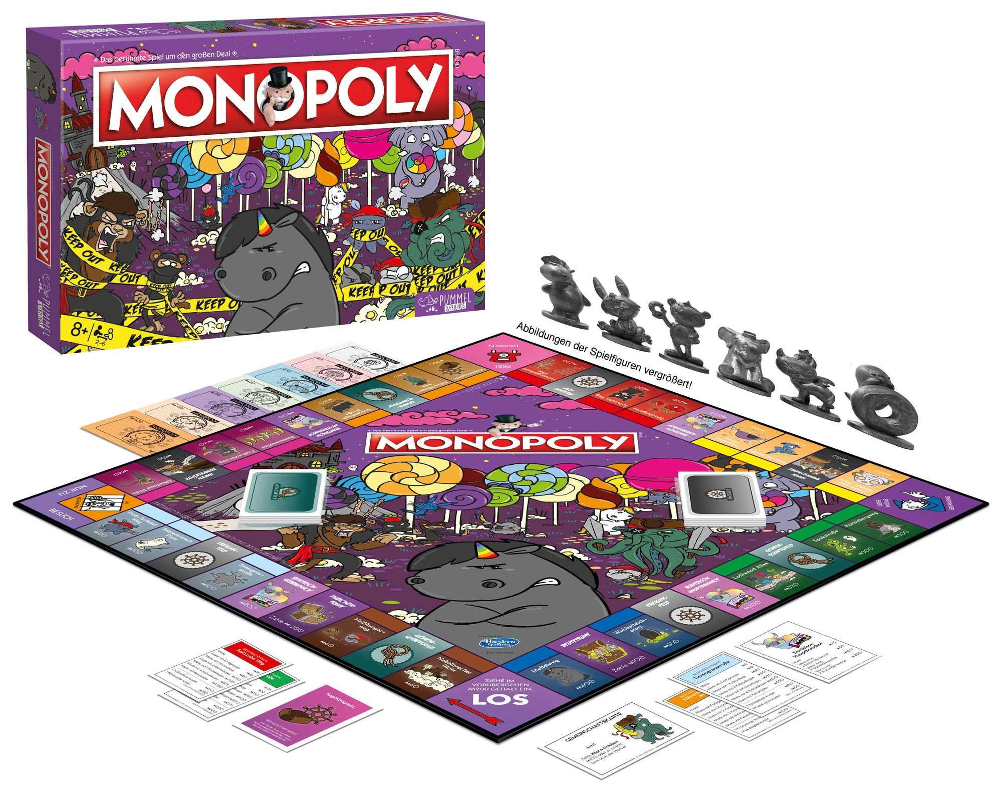 Winning Moves Spiel, Brettspiel Monopoly Grummeleinhorn