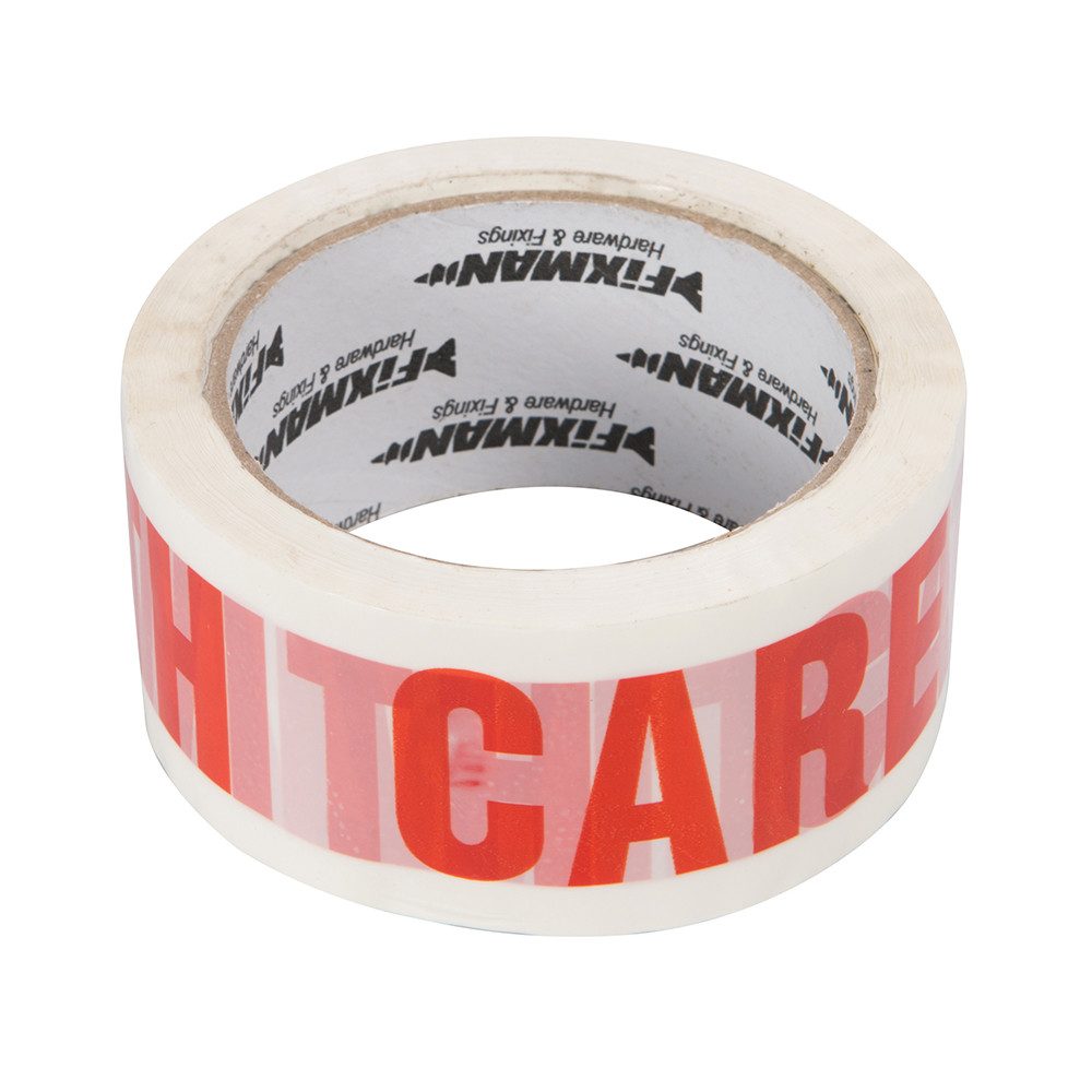 Klebeband Paketband mit Aufdruck „Handle With Care“ 48 mm x 66 m