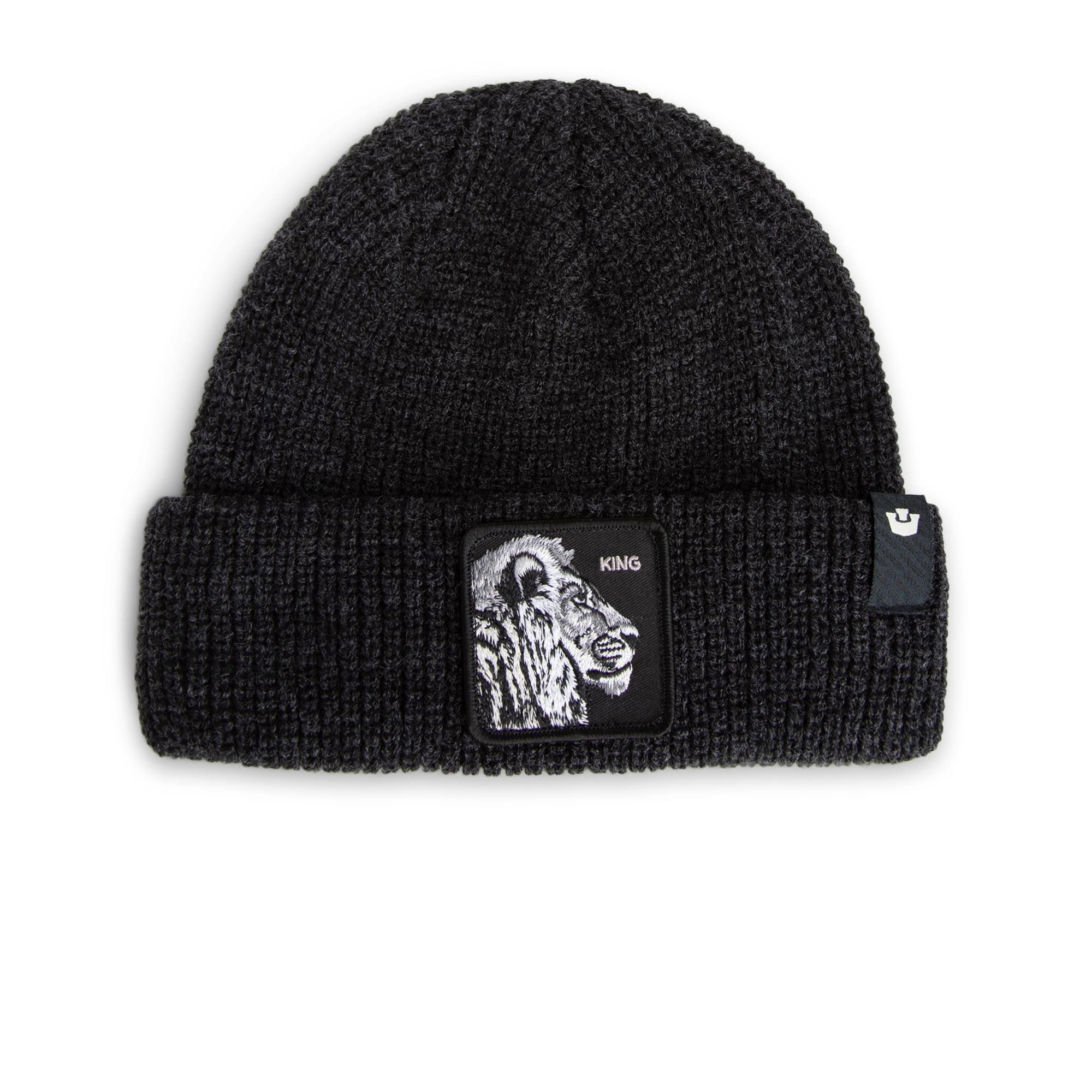 GOORIN Bros. Beanie Goorin Bros. The Lion Beanie Void black (Beanie, Strickmütze, Beanie)