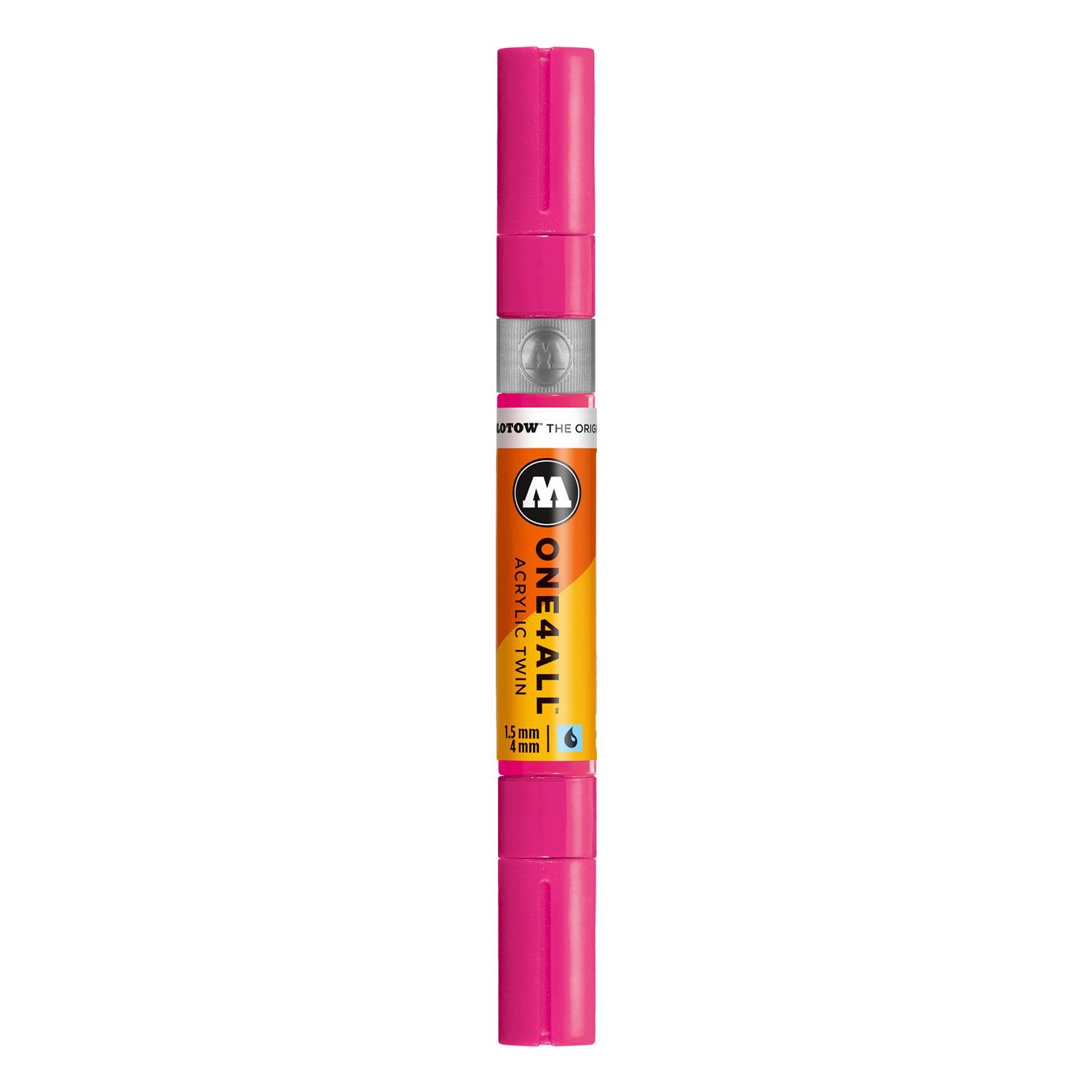 MOLOTOW Marker ONE4ALL Acrylmarker TWIN Neonpink fluoresz.