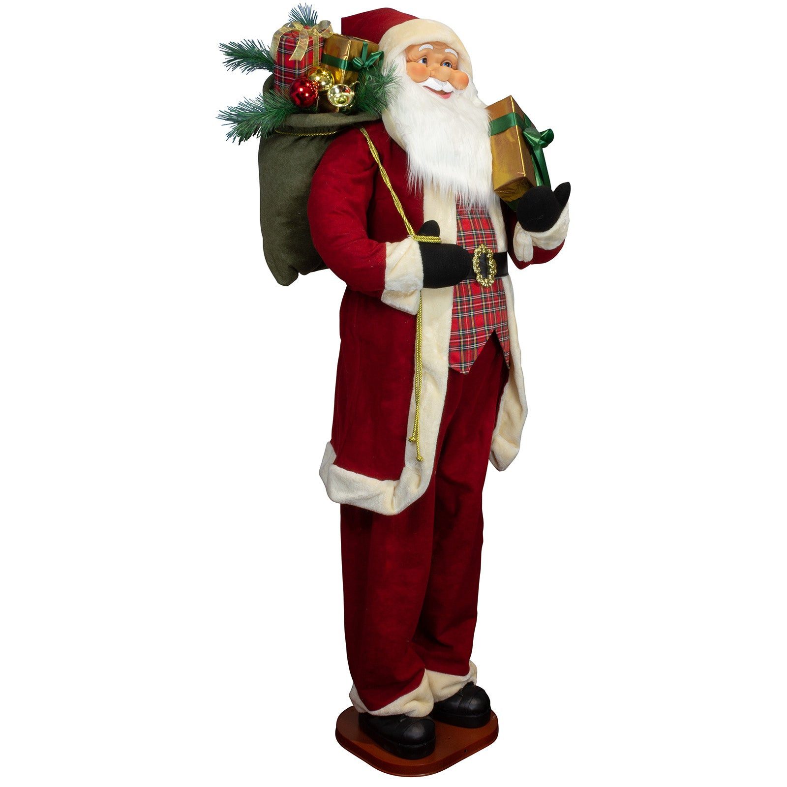 Christmas Paradise Weihnachtsmann XXL Deko Figur 230 cm (Weihnachtsmann, 1 St., Weihnachtsdeko), rot