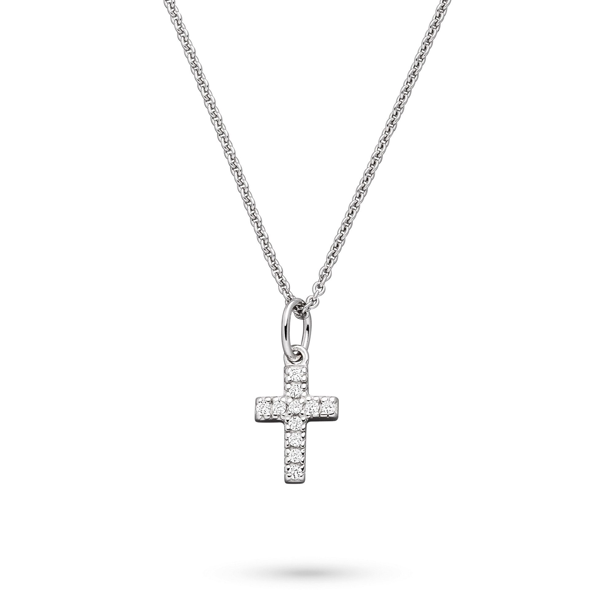 Kette mit Anhänger Kreuz-Optik