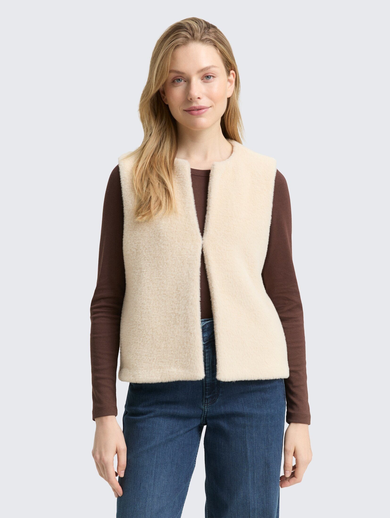 TOM TAILOR Steppweste Jacken Cosy Weste mit Taschen