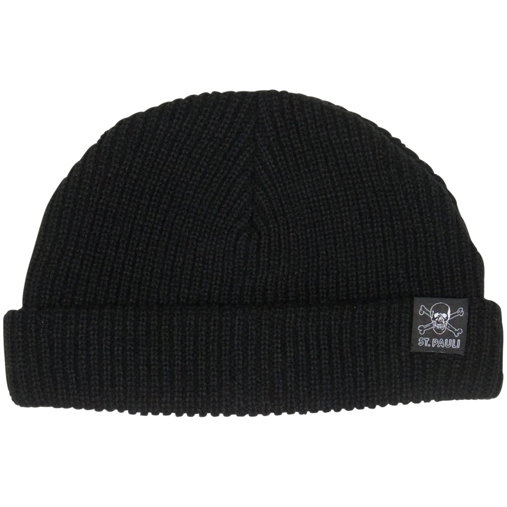 FC St. Pauli Strickmütze FC St. Pauli - Fischermütze Totenkopf - schwarz