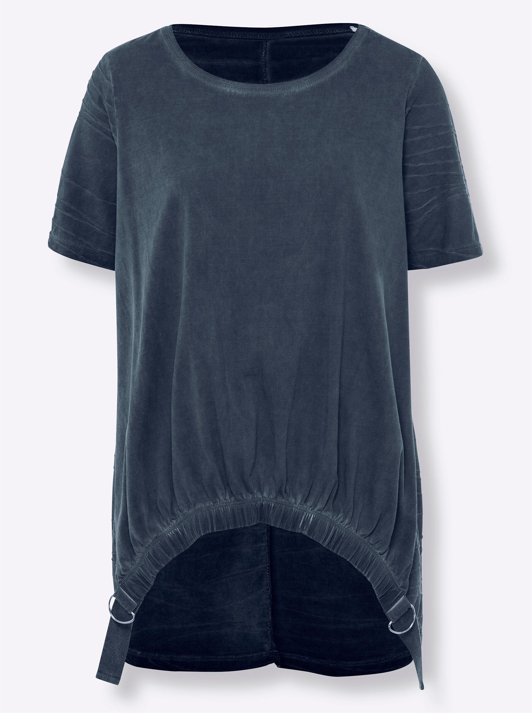 heine T-Shirt Longshirt Kurzarm – Bild 5 von 5