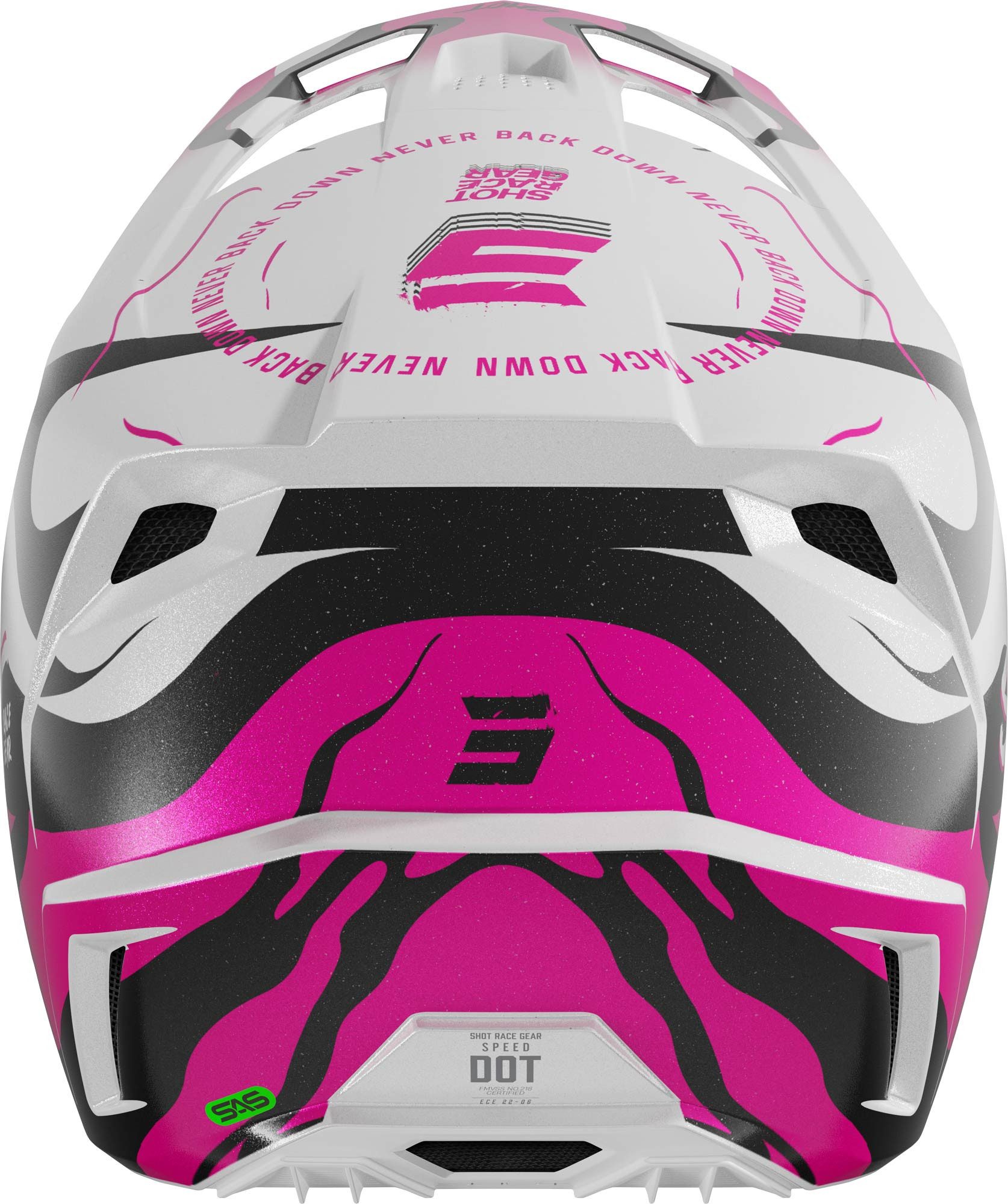 Shot Motocrosshelm Speed Beast Motocross Helm, Atmungsaktiv