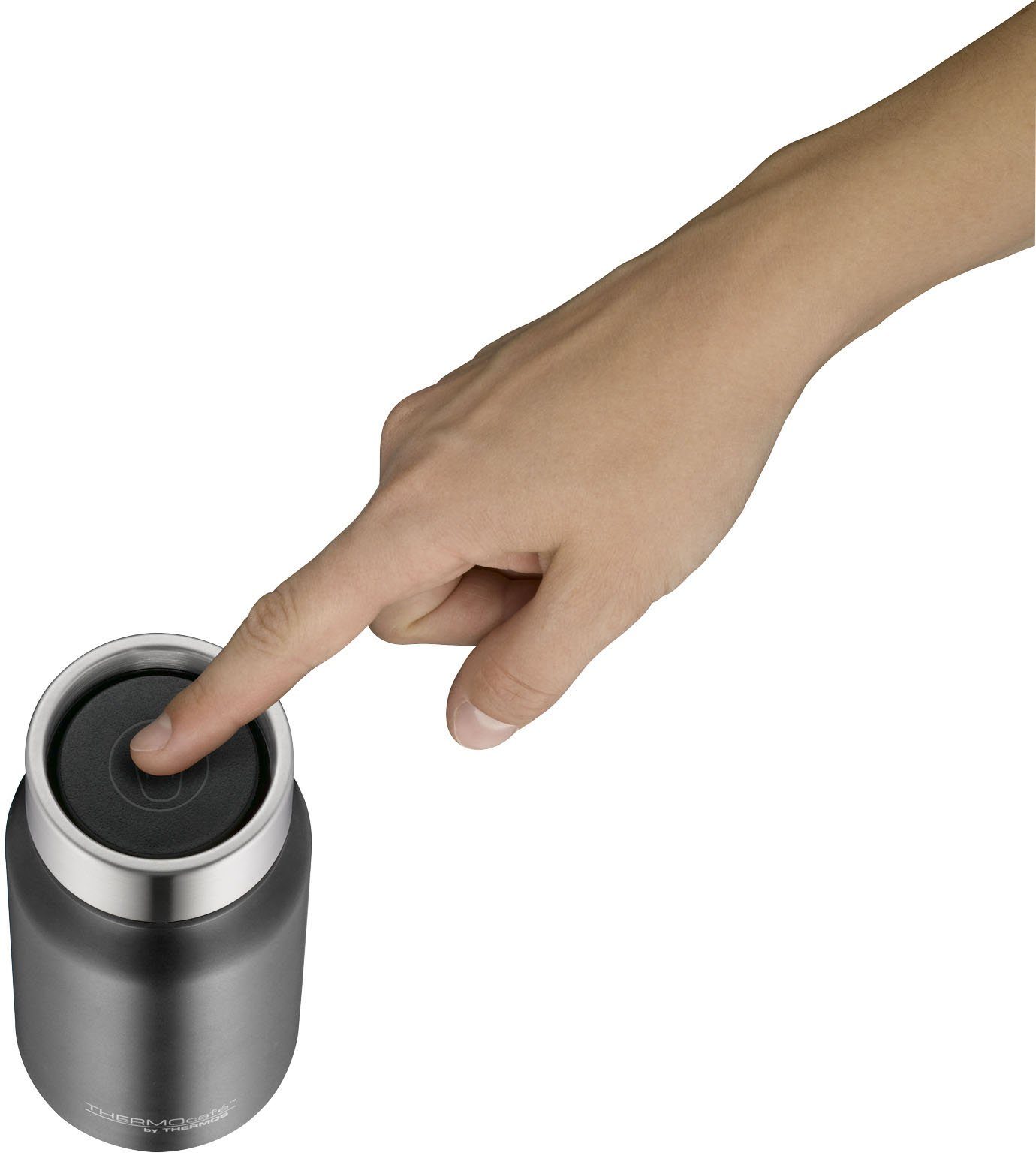 THERMOS Coffee-to-go-Becher ThermoCafé, Edelstahl – Bild 5 von 5