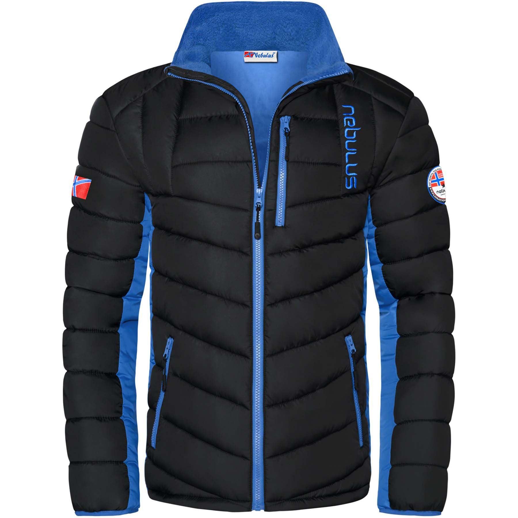 Nebulus Winterjacke Winterjacke, P4769 - Herren, schwarz-kobalt, S günstig online kaufen